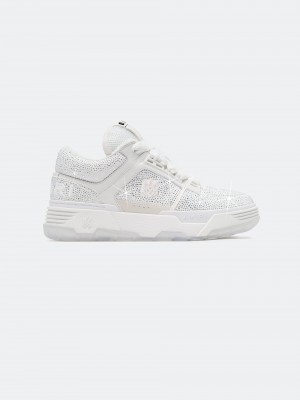 Basket Amiri Crystal Ma-1 Homme Blanche | NQIB17290