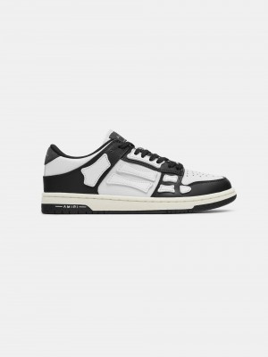 Basket Amiri Skel-top Low Femme Noir Blanche | BURN53712