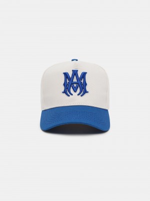 Chapeaux Amiri Ma Canvas Hat Homme Bleu | MZQV01679
