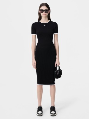 Knitwear Amiri Ma Midi Skirt Femme Noir | RXNB89734