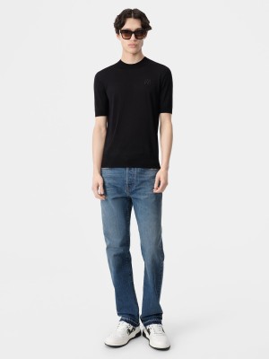 Knitwear Amiri Ma Tee Homme Noir | LSAT89614