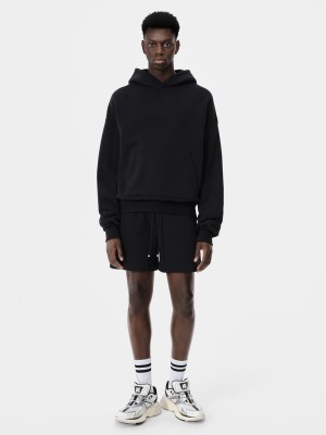 Short Amiri Embroidered Short Homme Noir | MHPW54802
