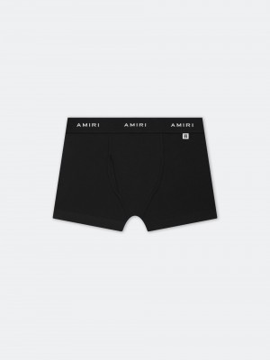 Slips Amiri Briefs 2 Pack Homme Noir | JPYR02574