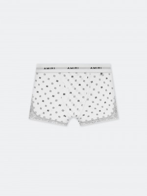 Slips Amiri Ma Paisley Briefs 2 Pack Homme Blanche | ROAN58072