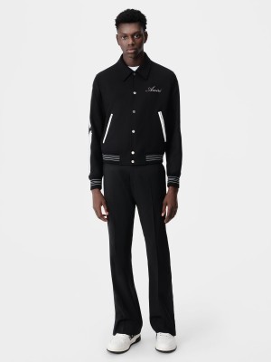 Vêtements D'extérieur Amiri Bones Jacket Homme Noir Blanche | HLGQ18329