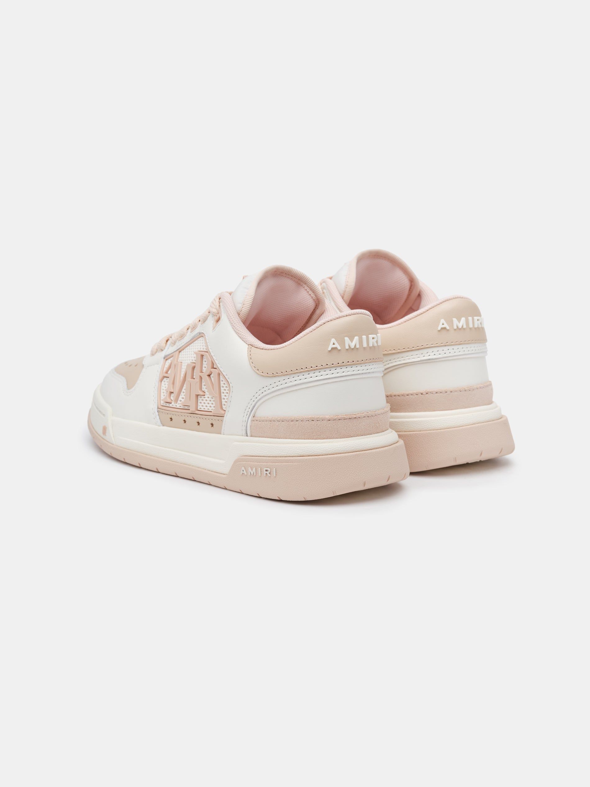 Basket Amiri Classic Low Femme Blanche Rose | HGSJ09378