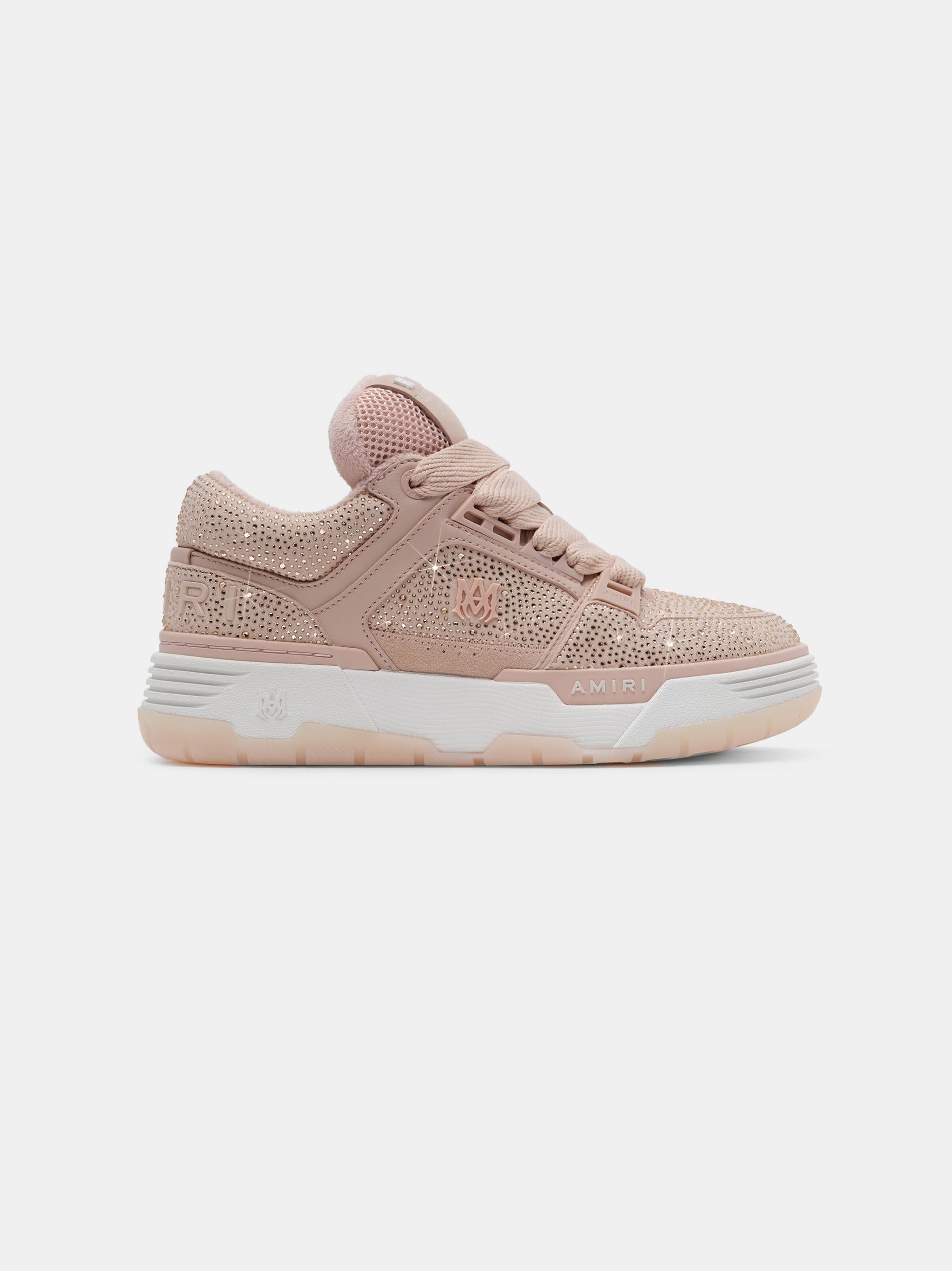 Basket Amiri Crystal Ma-1 Femme Rose | EWSU36718