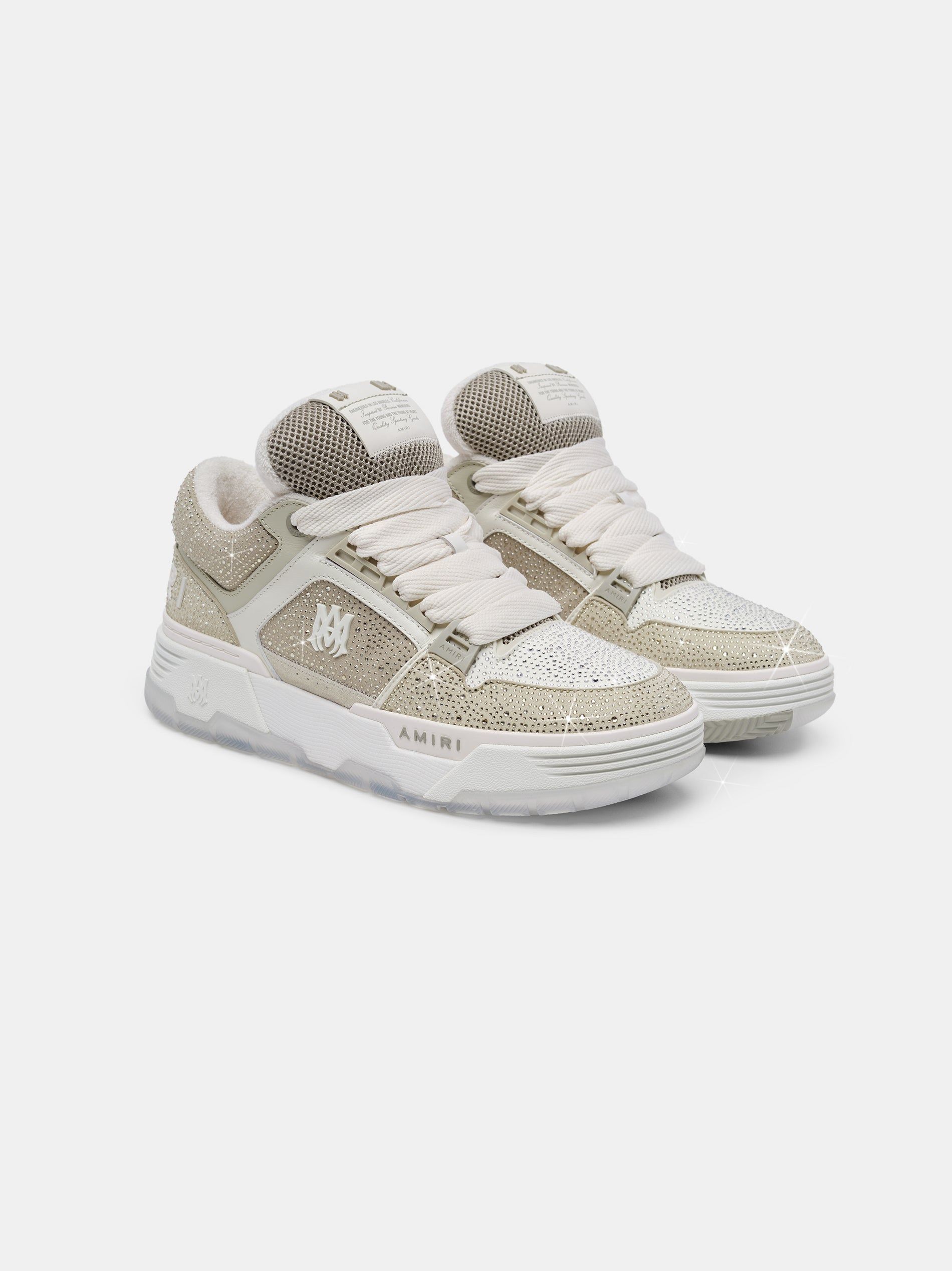 Basket Amiri Crystal Ma-1 Homme Alabaster | AEHY26417