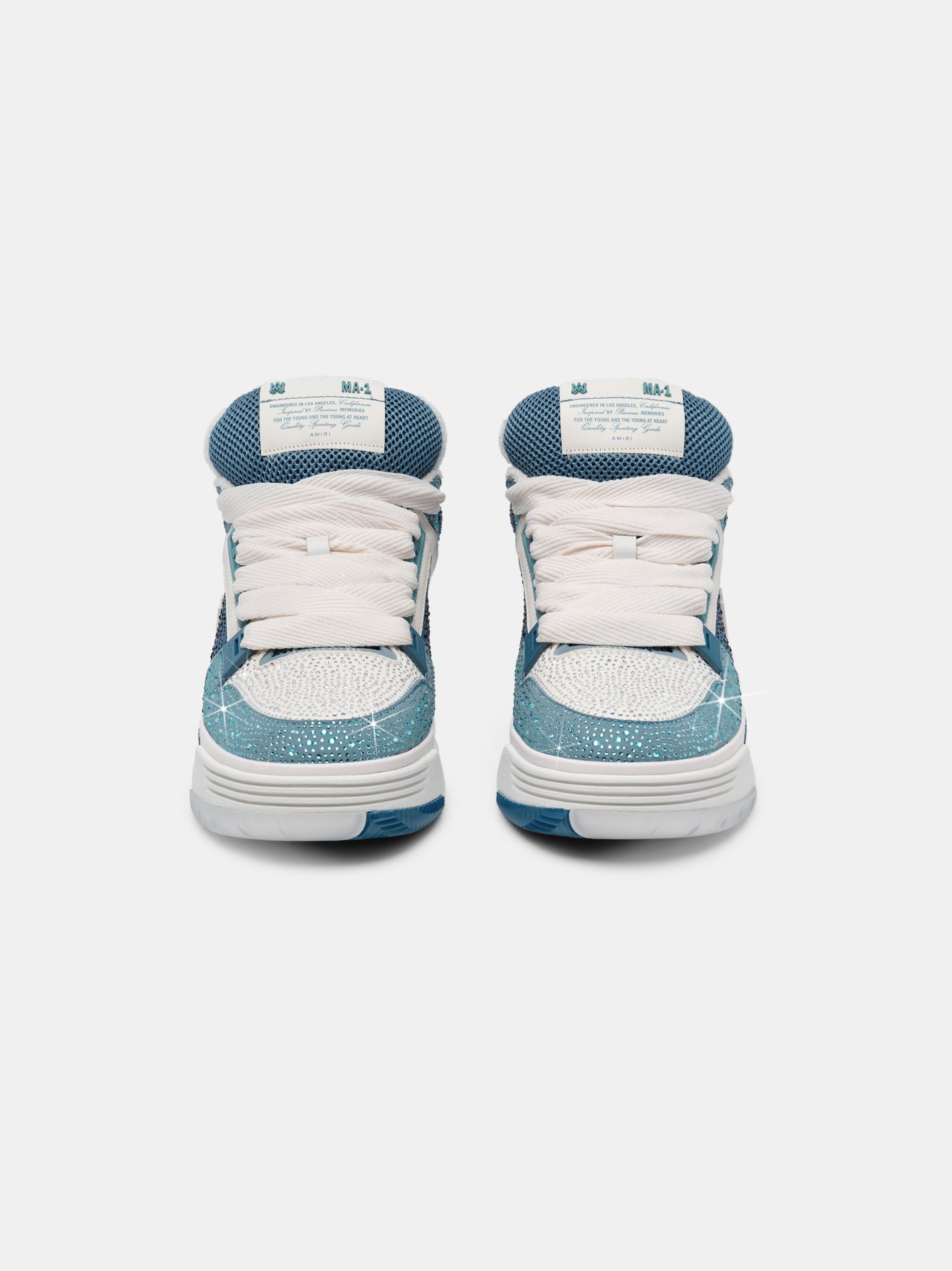 Basket Amiri Crystal Ma-1 Homme Bleu | JPCN56418