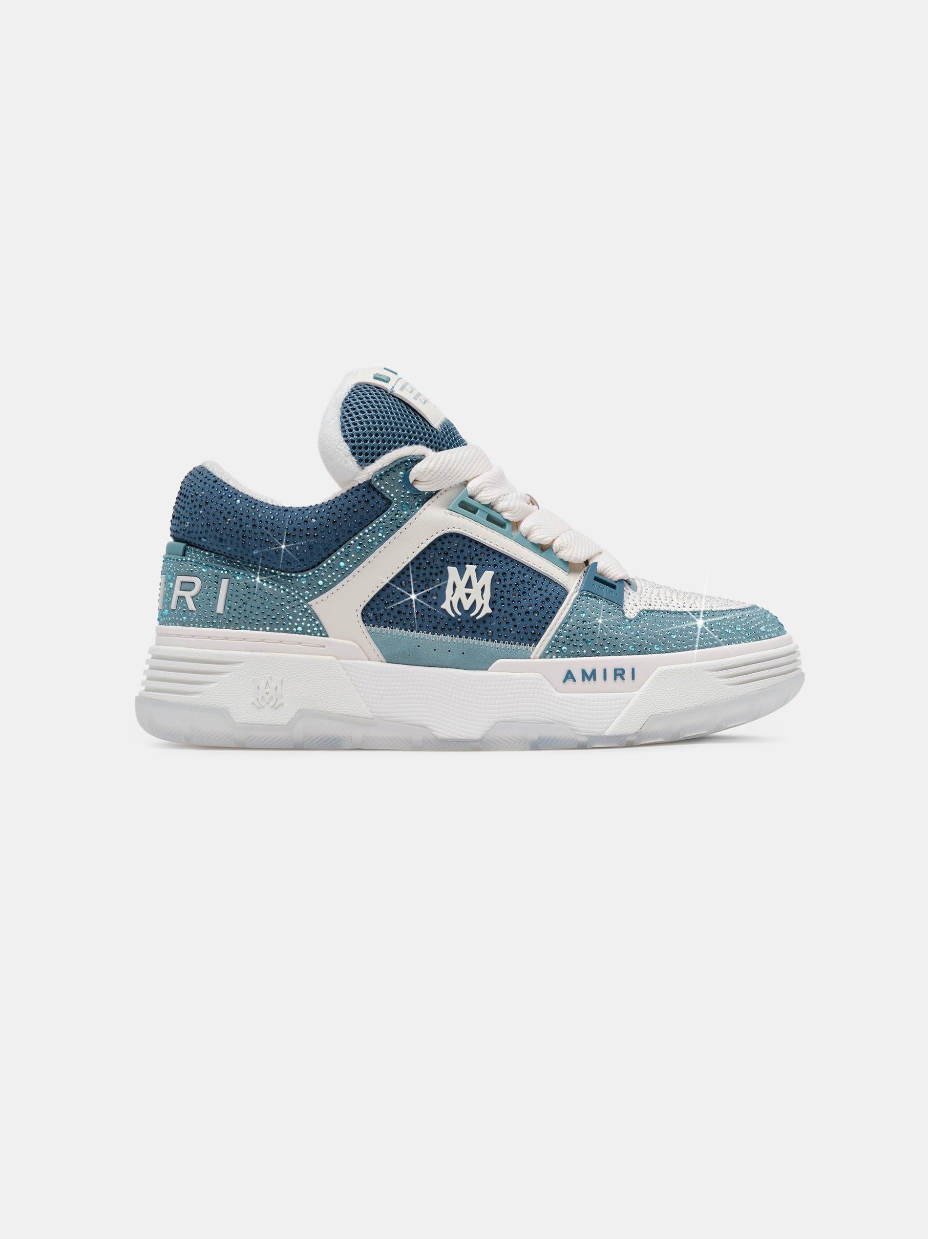 Basket Amiri Crystal Ma-1 Homme Bleu | JPCN56418
