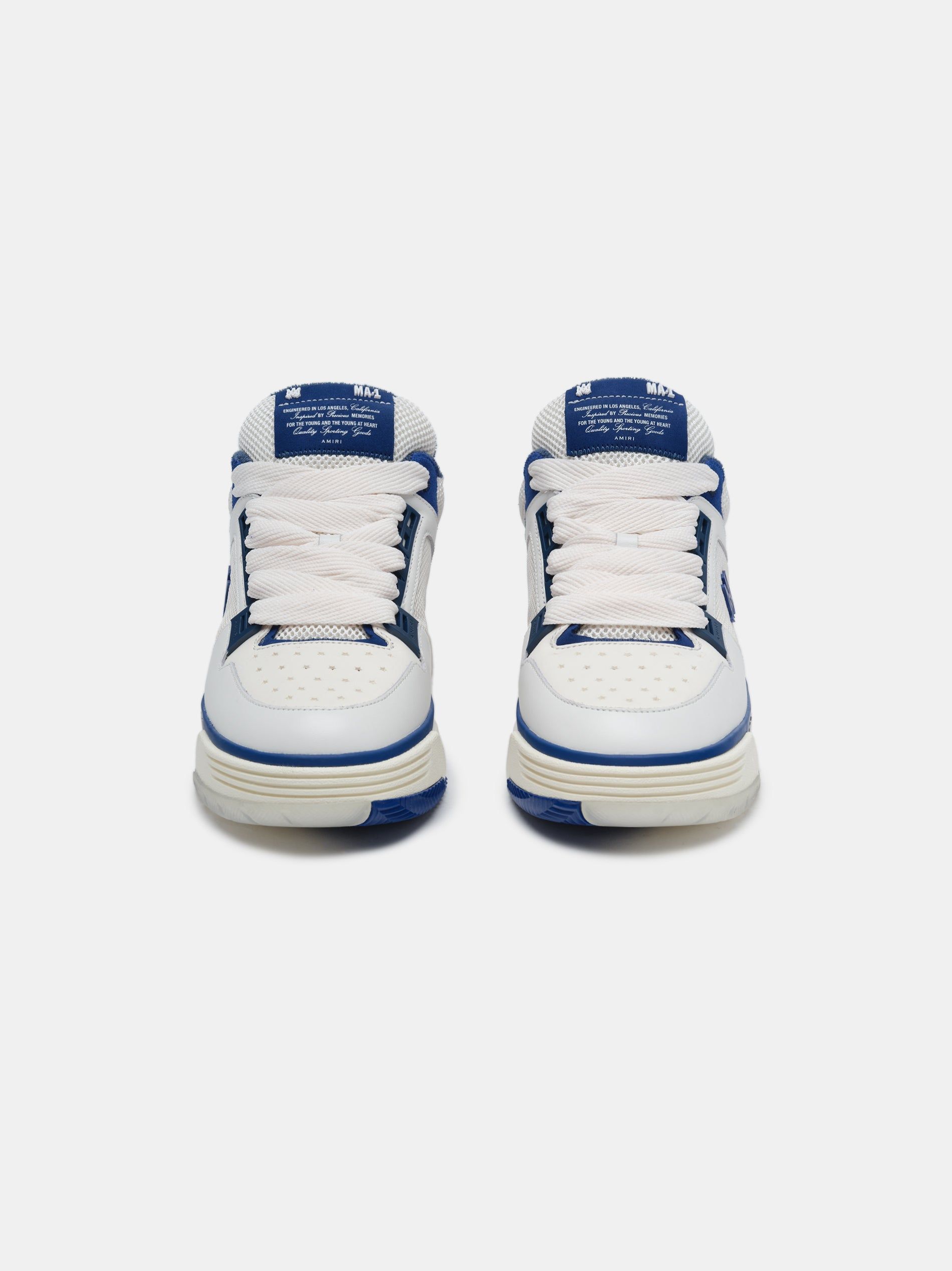 Basket Amiri Ma-1 Homme Bleu Marine Blanche | BVIC41526