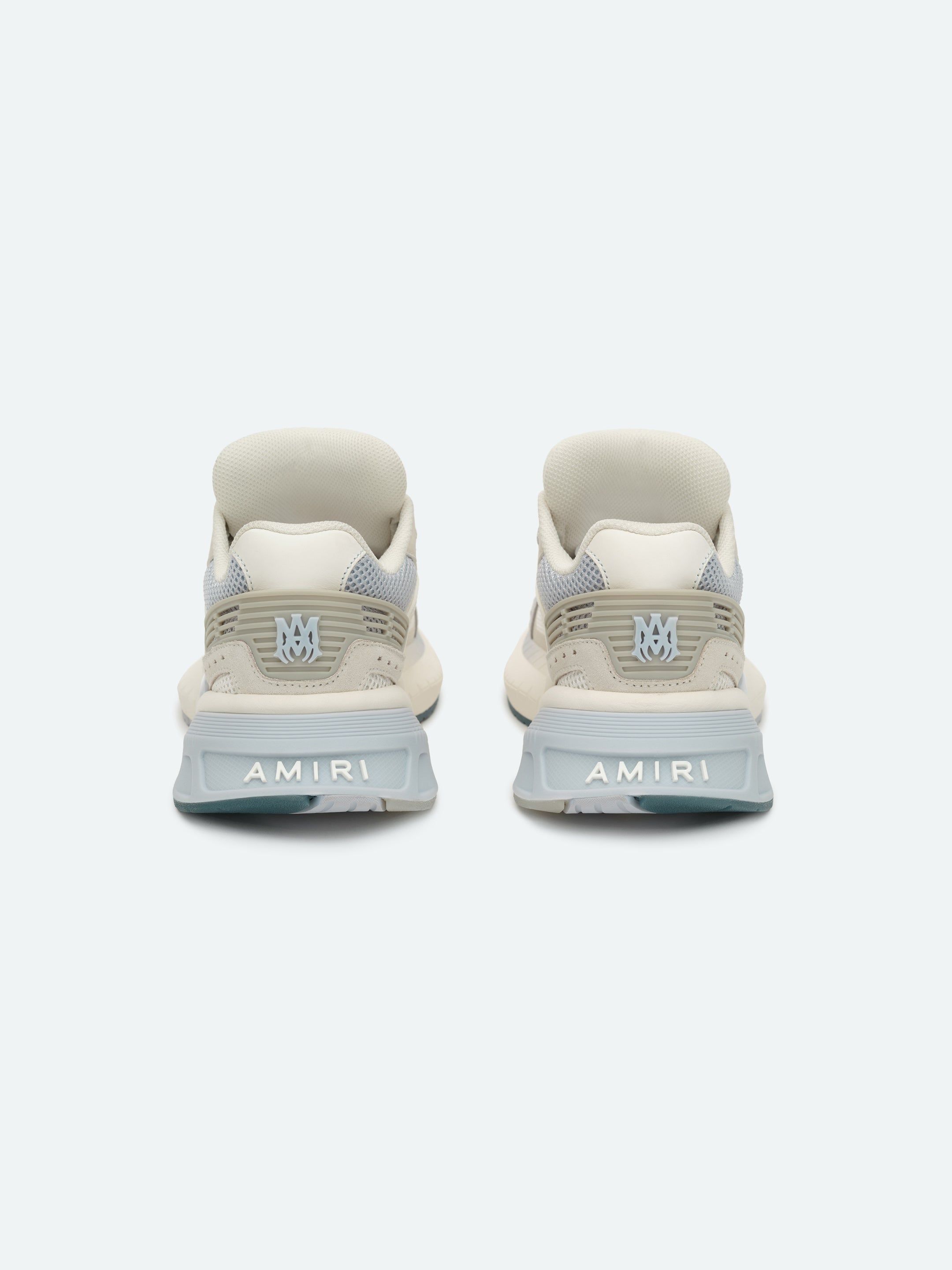 Basket Amiri Ma Runner Femme Grise Bleu | QGMY38641