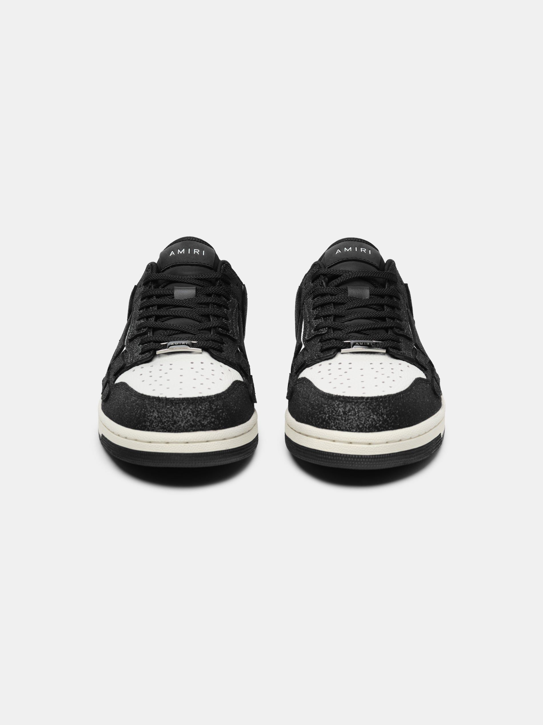Basket Amiri Shimmer Skel-top Low Femme Noir | BOUX36705