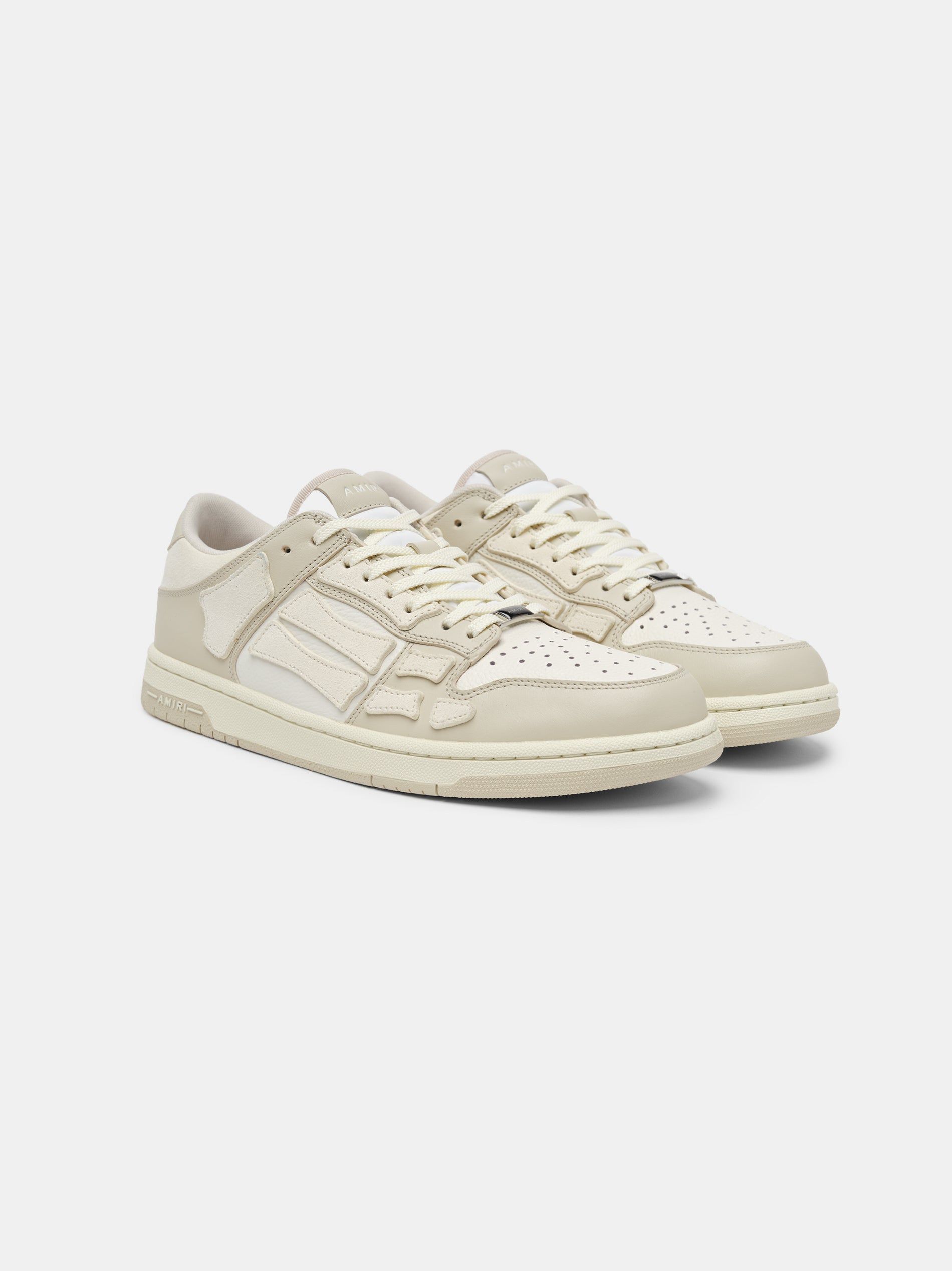 Basket Amiri Skel-top Low Femme Alabaster | XEFQ45017