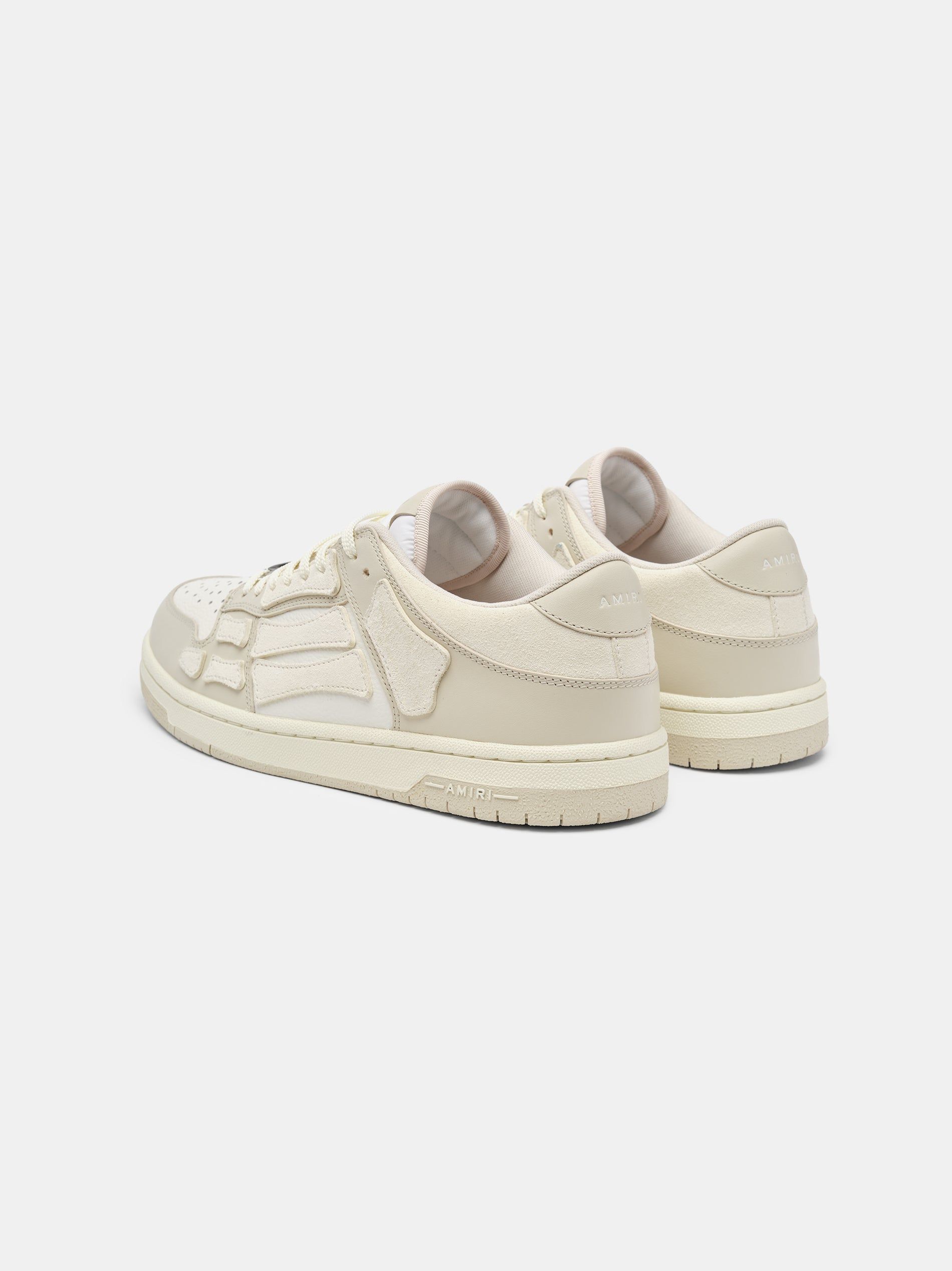 Basket Amiri Skel-top Low Femme Alabaster | XEFQ45017