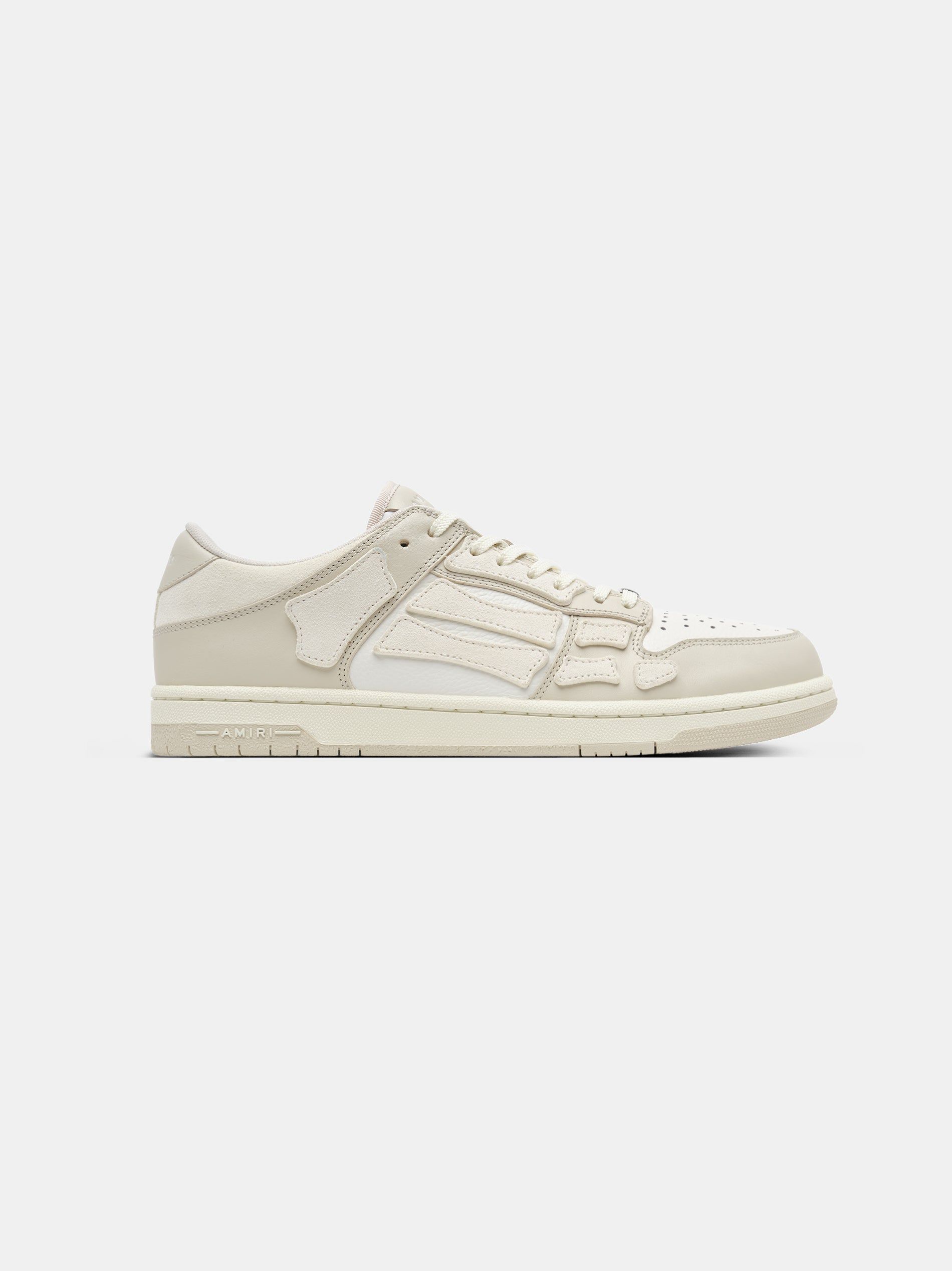 Basket Amiri Skel-top Low Femme Alabaster | XEFQ45017