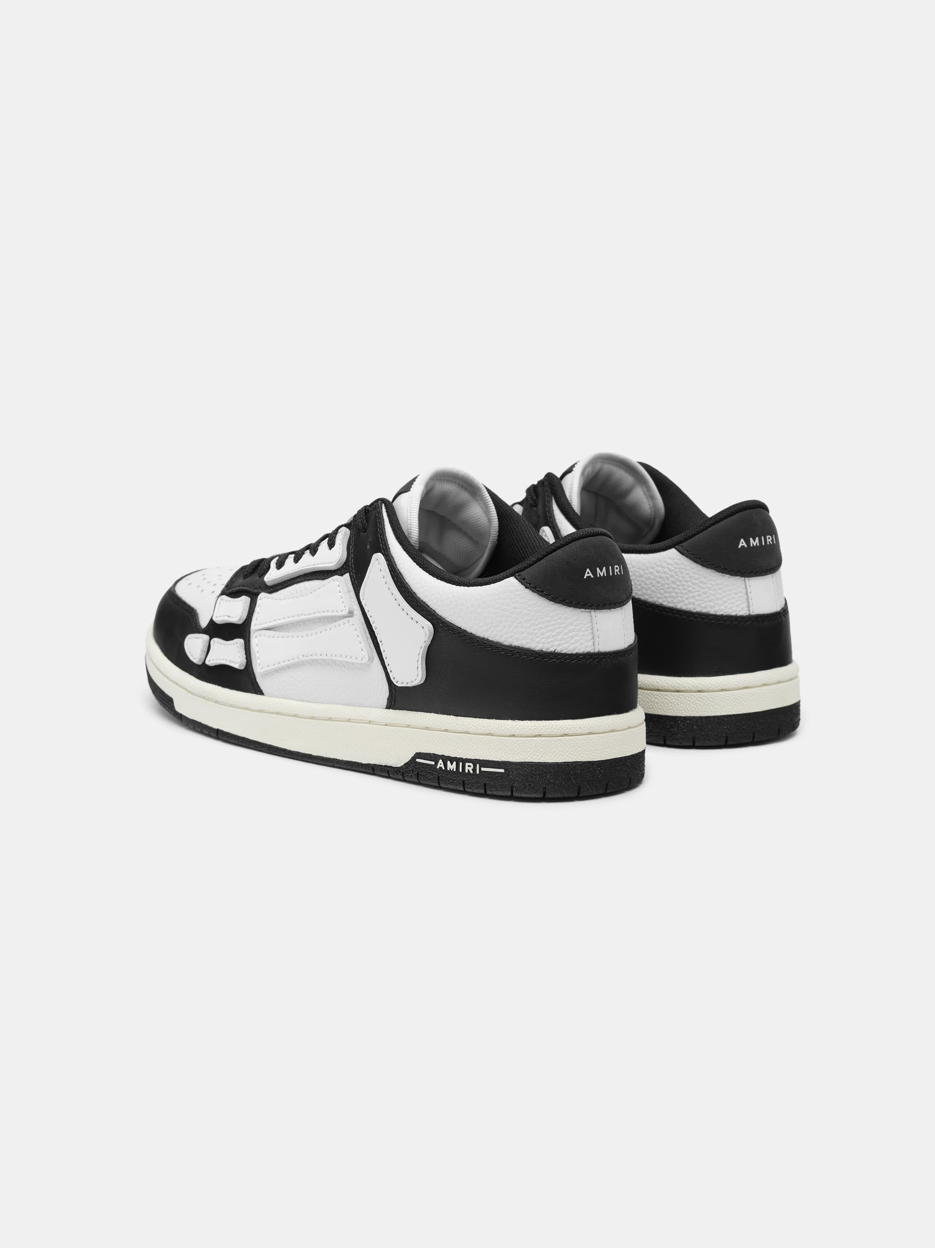 Basket Amiri Skel-top Low Femme Noir Blanche | BURN53712