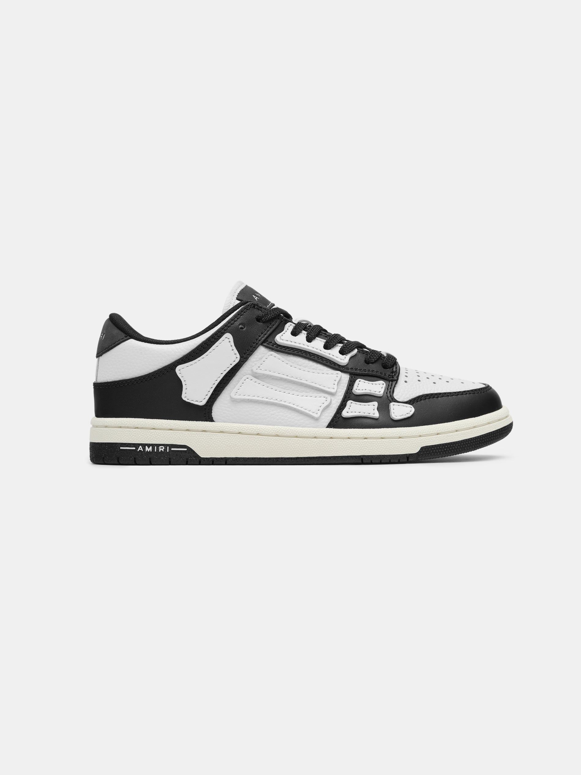 Basket Amiri Skel-top Low Femme Noir Blanche | BURN53712