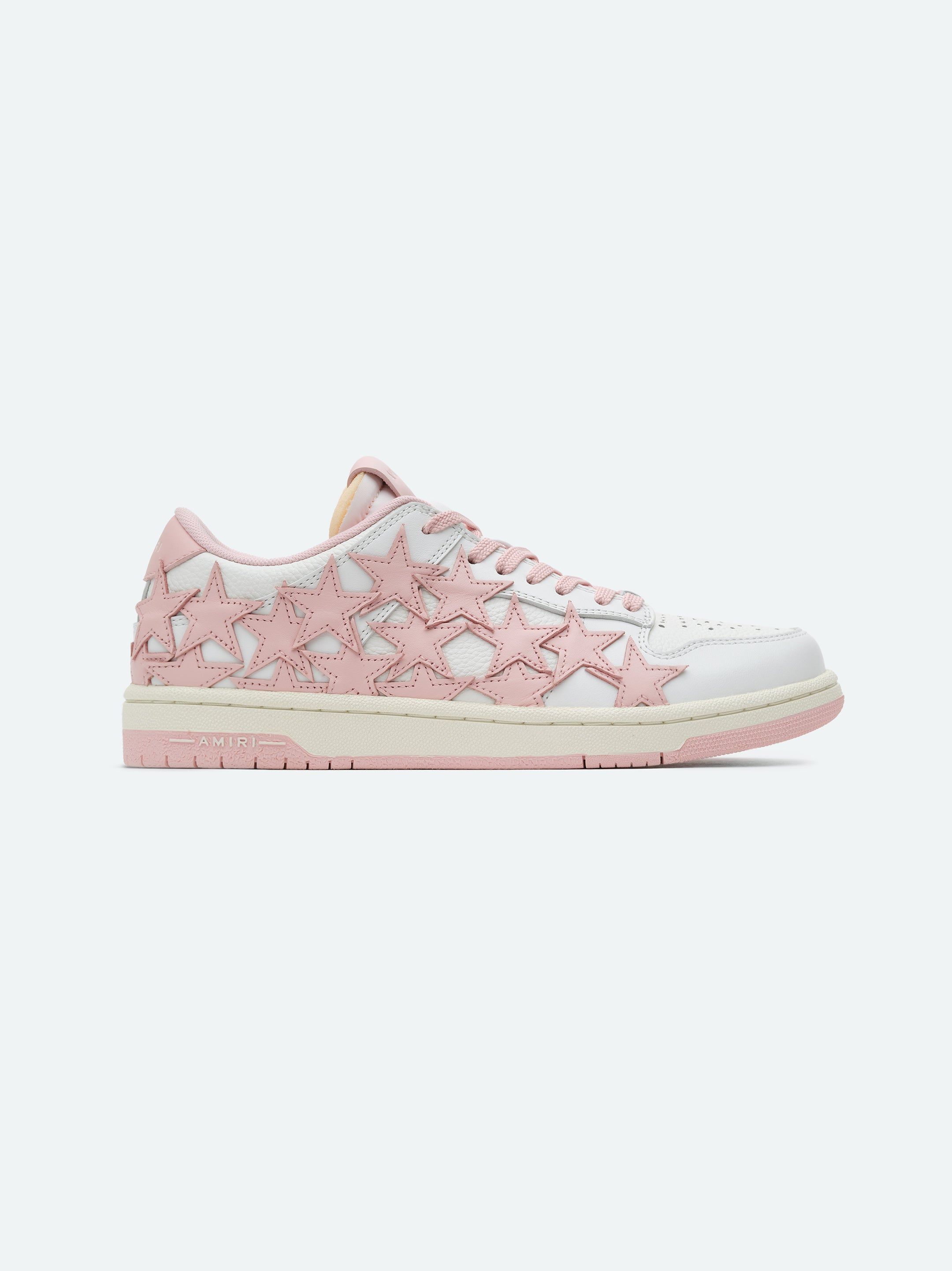 Basket Amiri Stars Low Femme Blanche Rose | YJDE18795