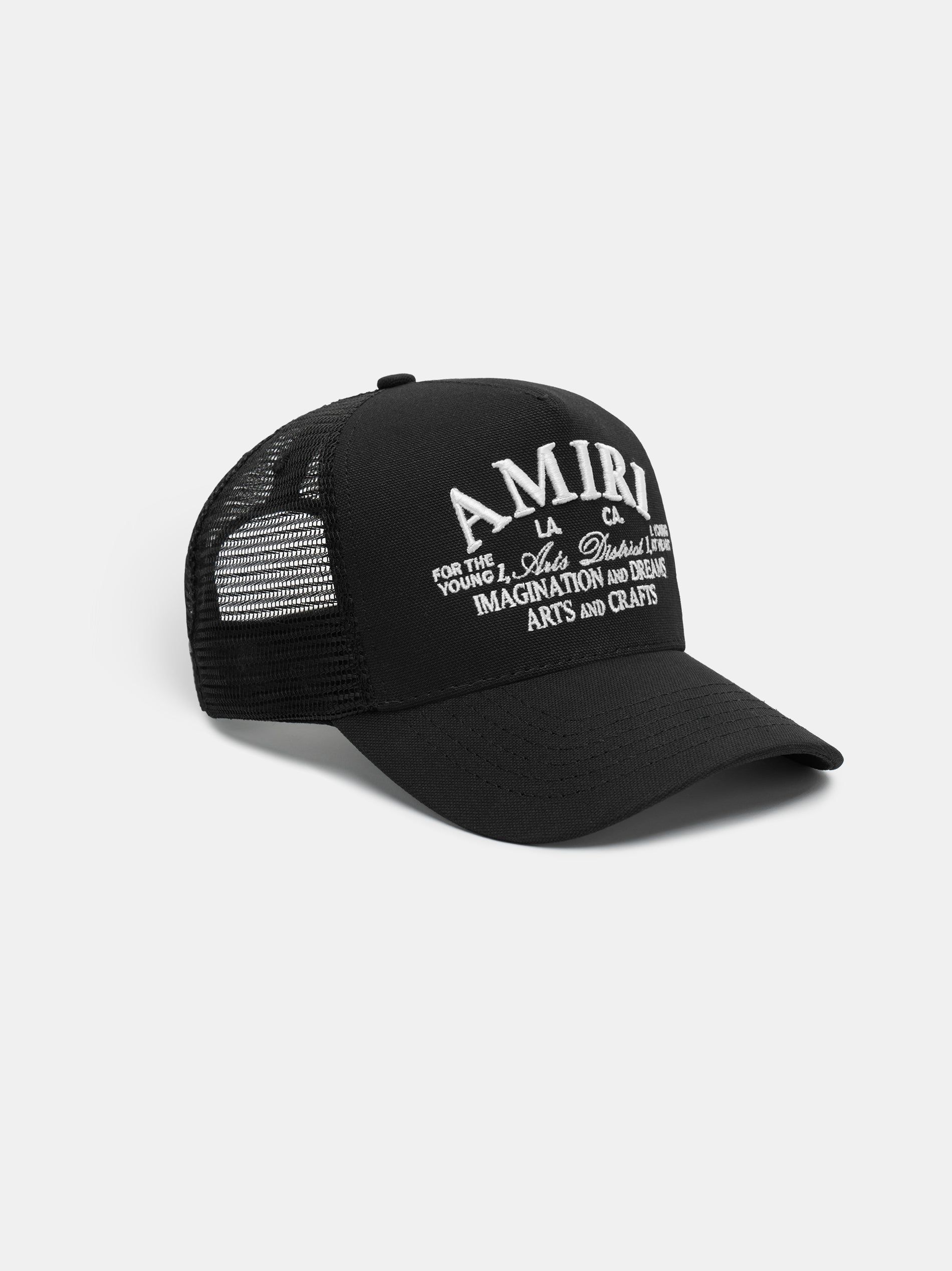 Chapeaux Amiri Arts District Trucker Hat Homme Noir | XUQK74039