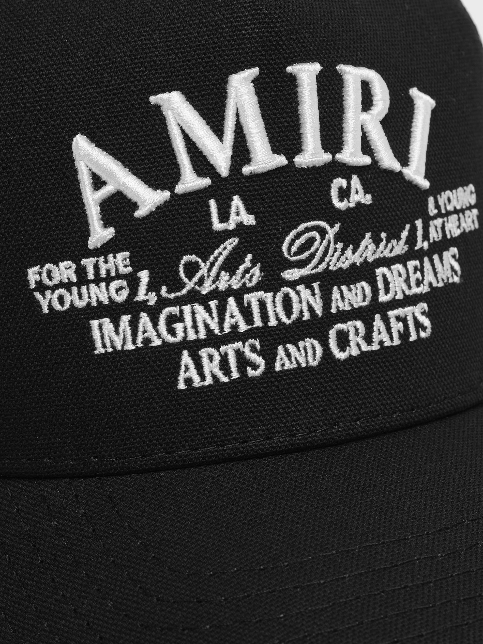 Chapeaux Amiri Arts District Trucker Hat Homme Noir | XUQK74039