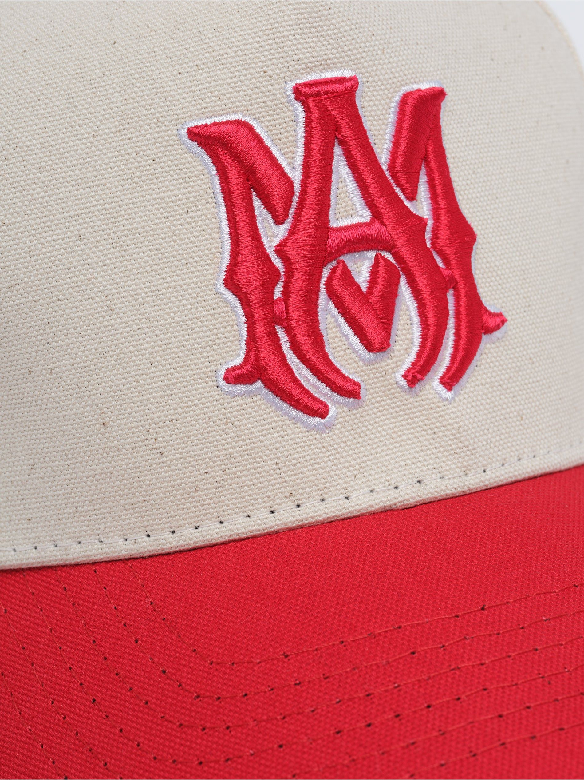 Chapeaux Amiri Ma Canvas Hat Homme Rouge | DPUA43806