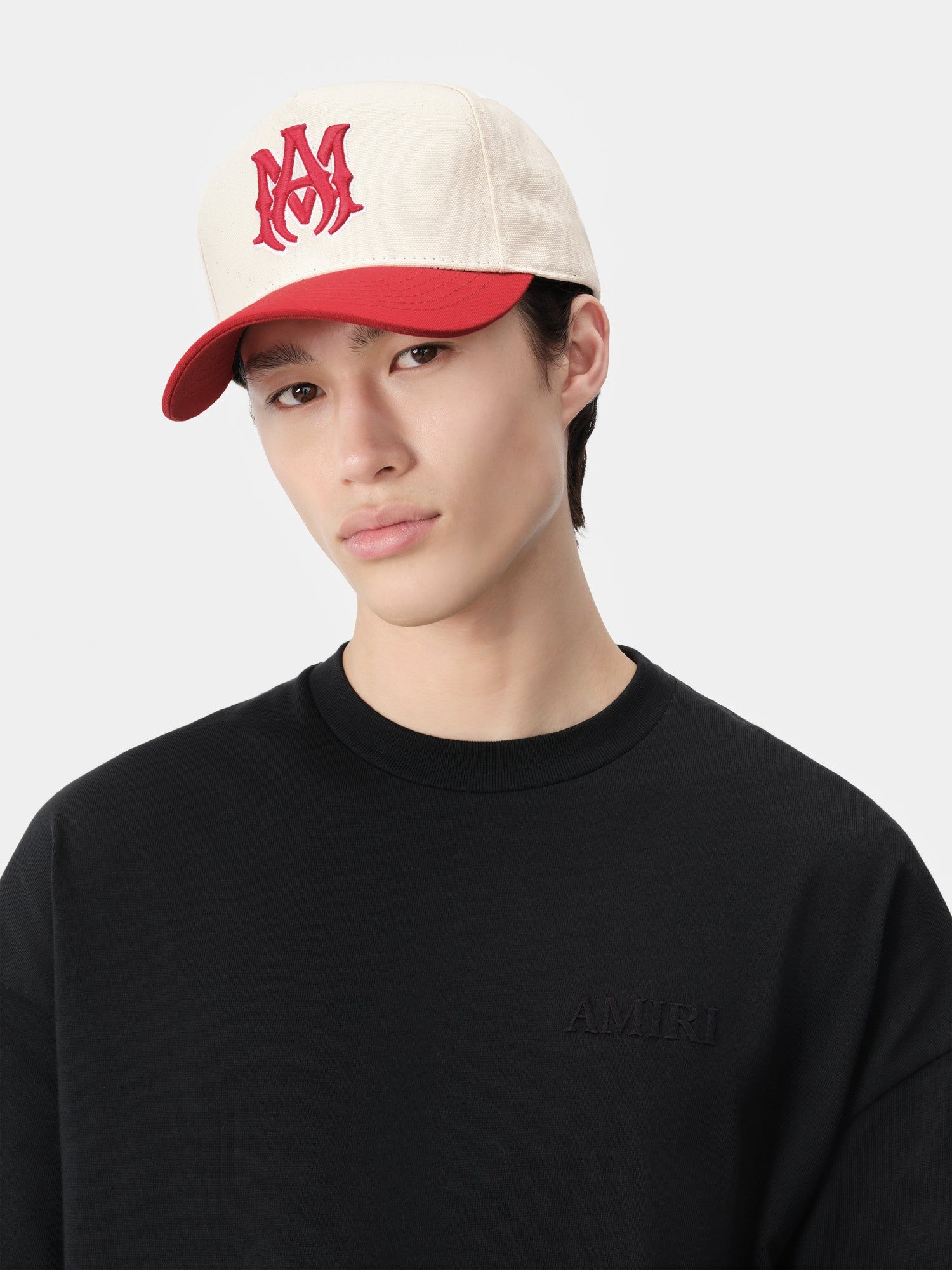 Chapeaux Amiri Ma Canvas Hat Homme Rouge | DPUA43806
