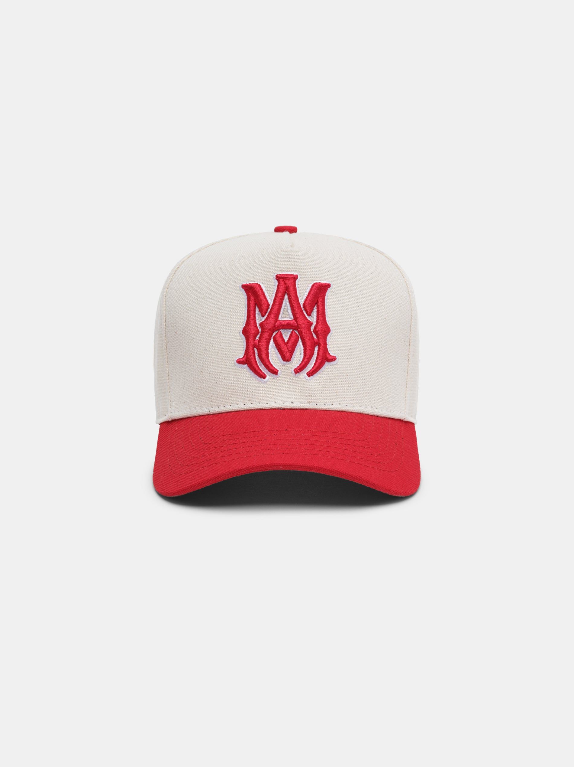 Chapeaux Amiri Ma Canvas Hat Homme Rouge | DPUA43806