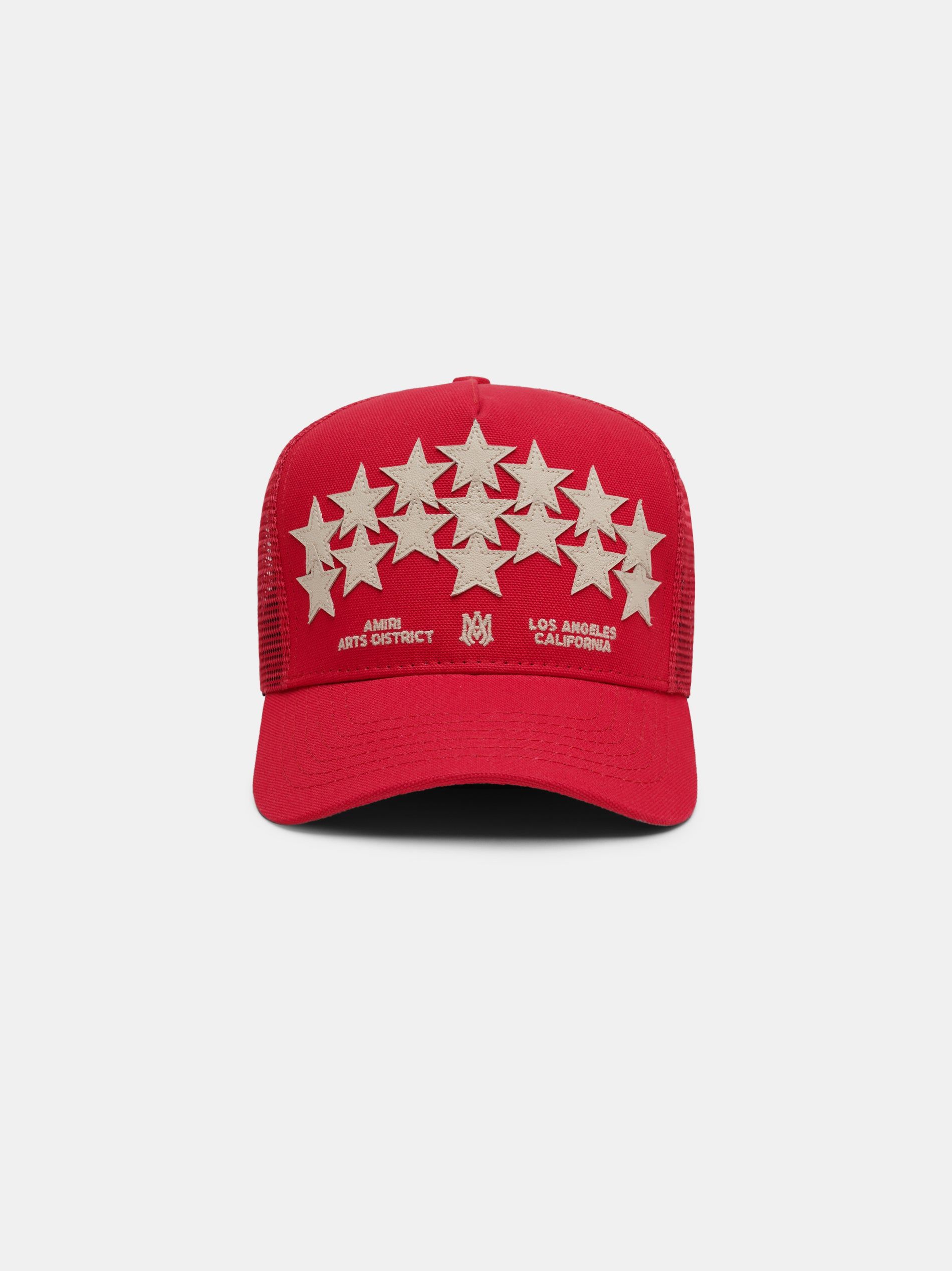 Chapeaux Amiri Stars Trucker Hat Homme Rouge | LIQZ56872