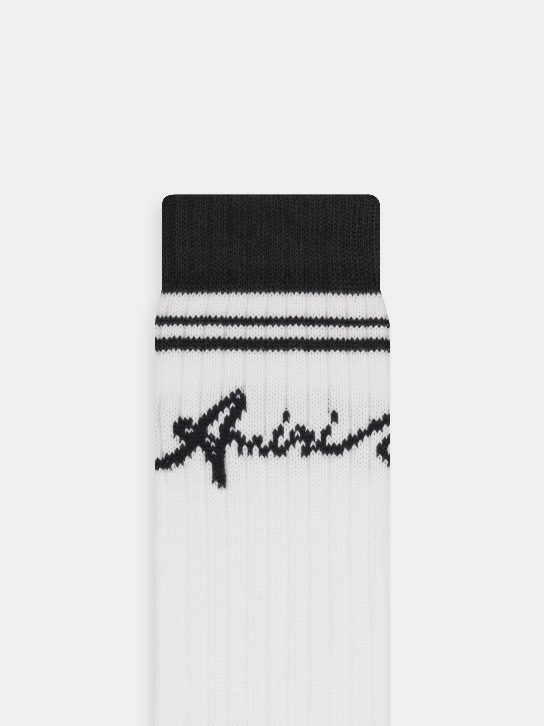 Chaussette Amiri Wave Socks Homme Noir | EPMD23017