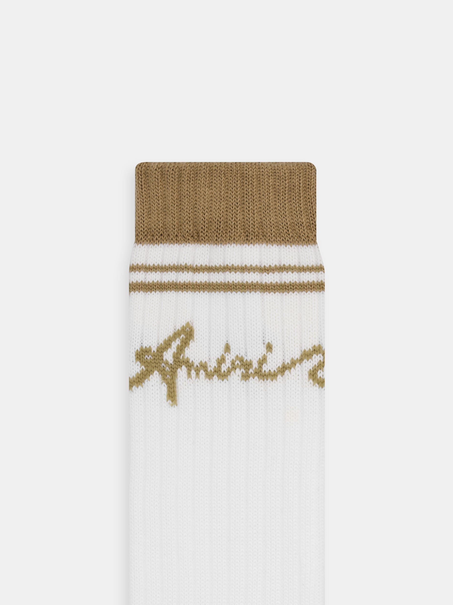 Chaussette Amiri Wave Socks Homme Toasted Coconut | MLXG41360