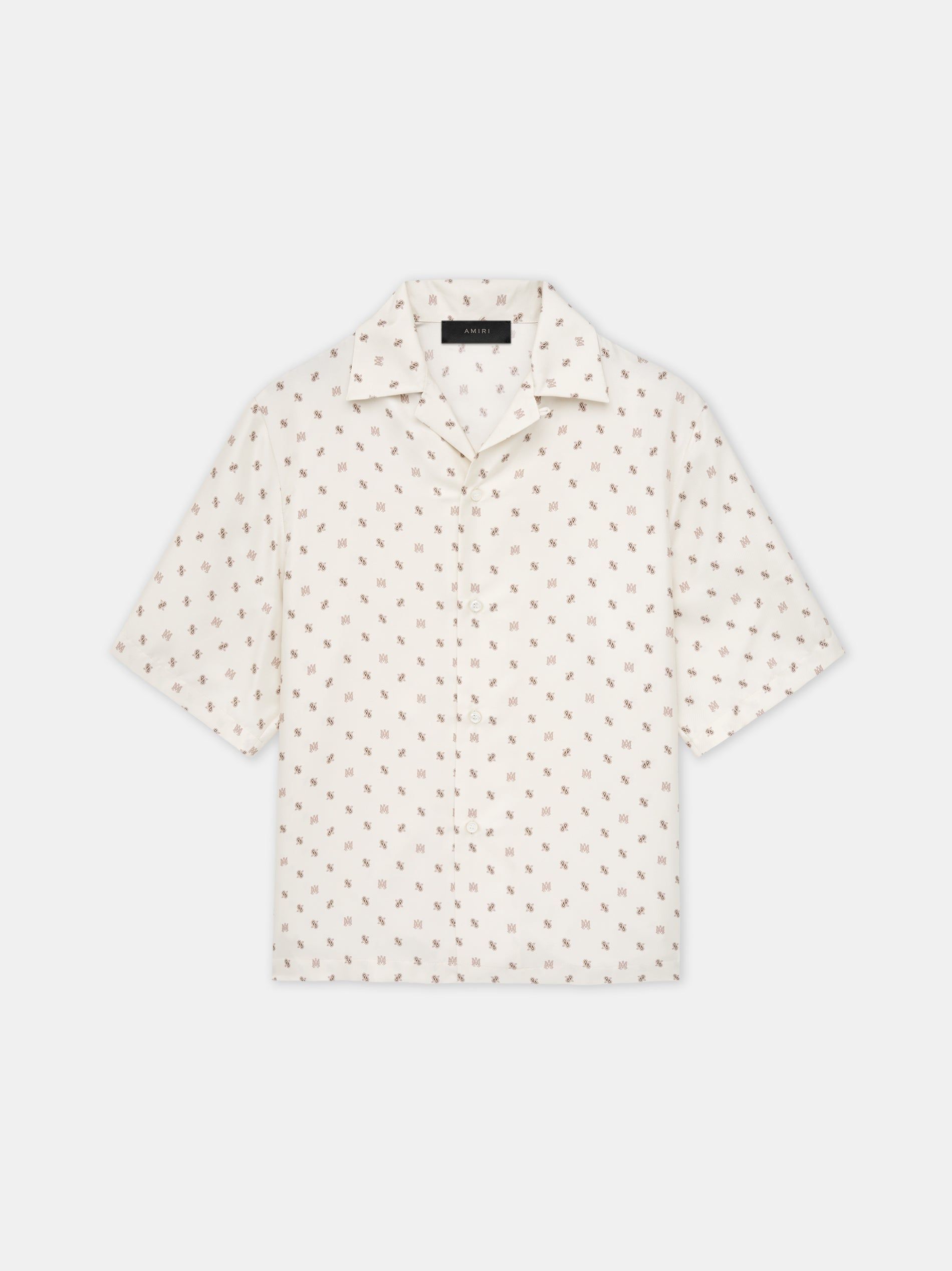 Chemises Amiri Ma Paisley Bowling Shirt Homme Birch | XABW69750