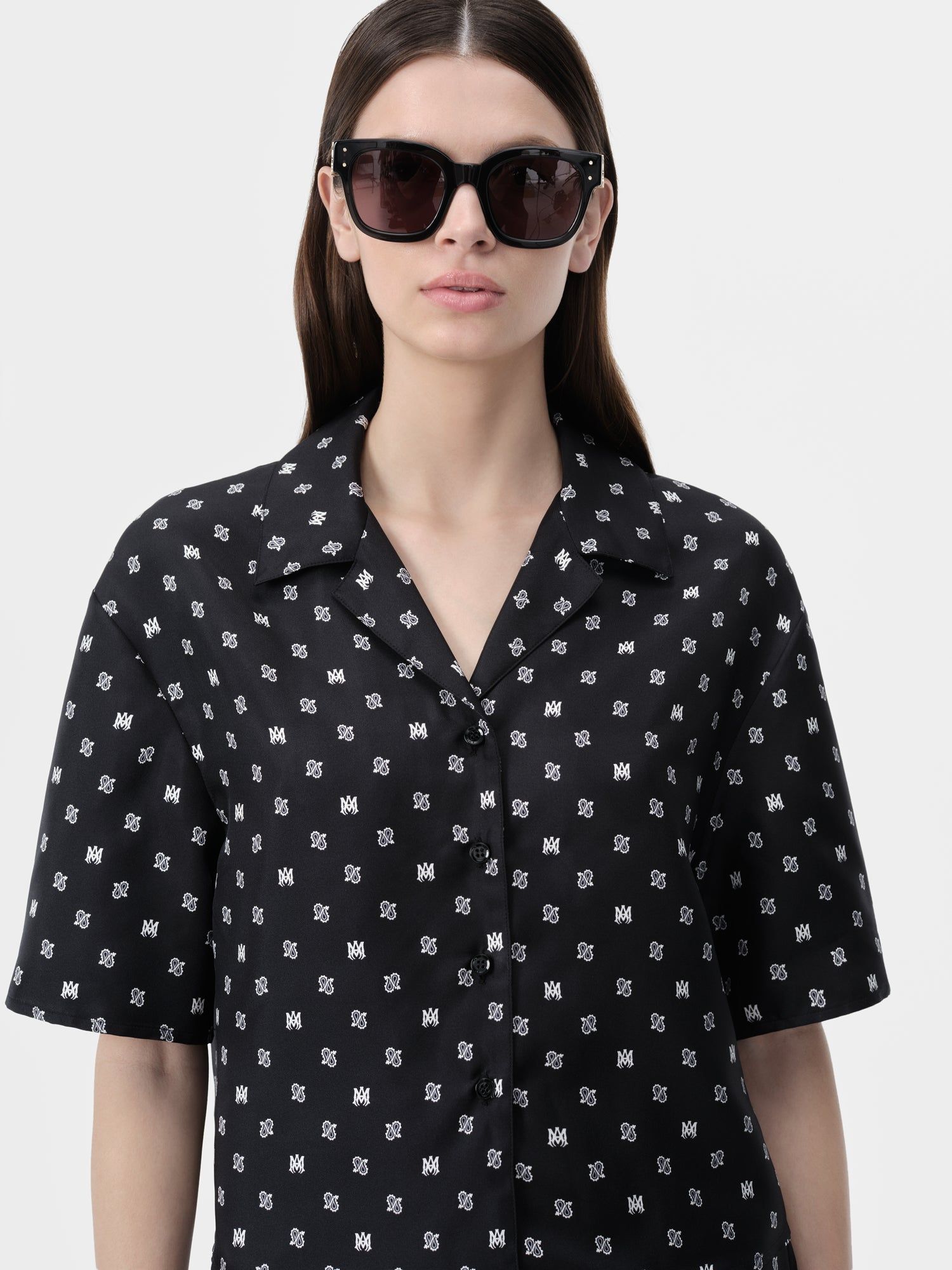 Chemises Amiri Ma Paisley Shirt Femme Noir | YOES24183