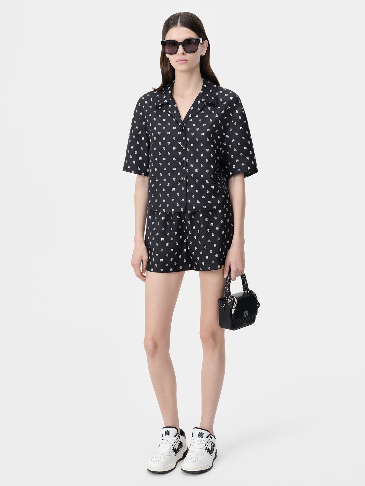 Chemises Amiri Ma Paisley Shirt Femme Noir | YOES24183