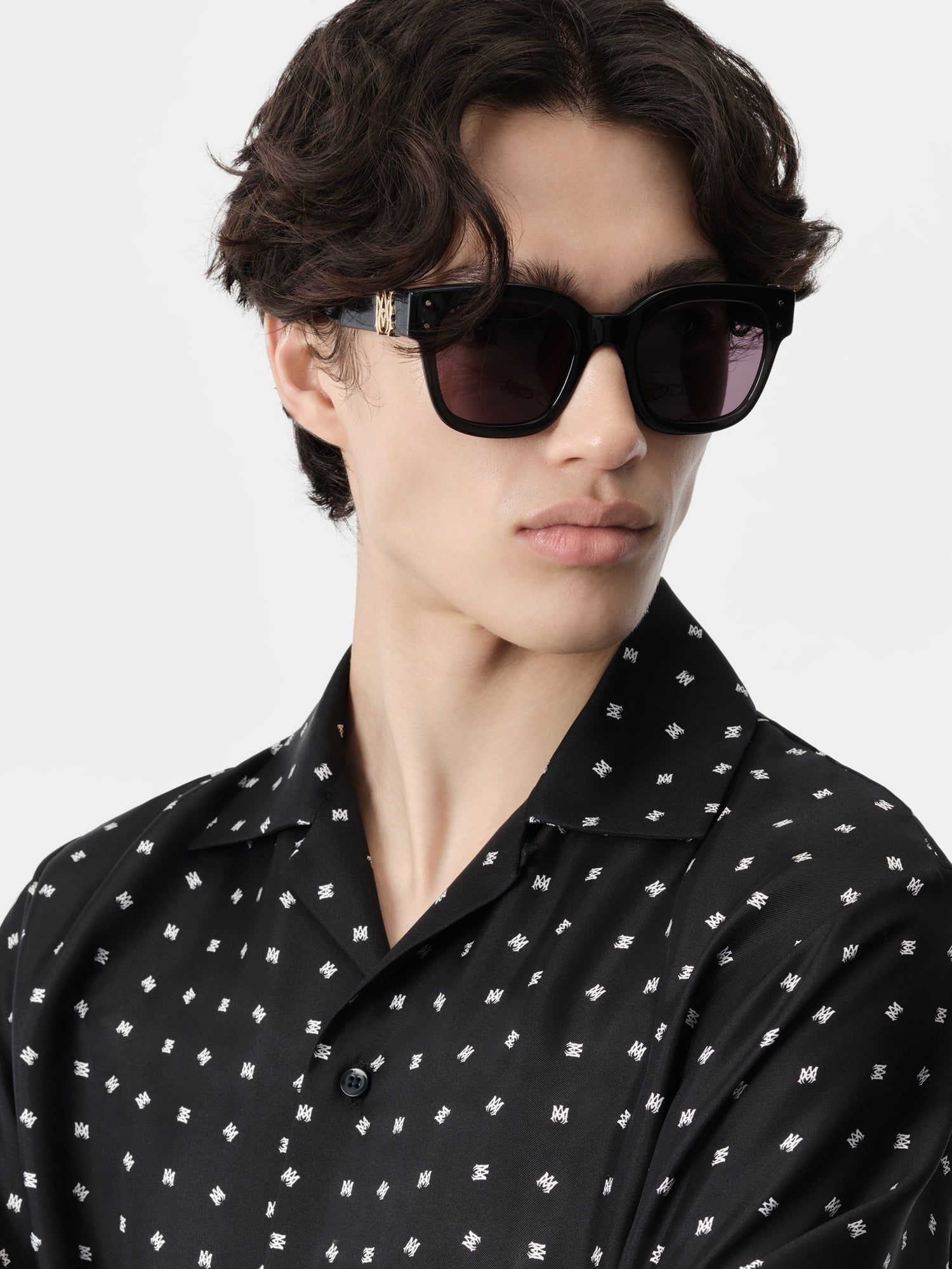 Chemises Amiri Mix And Match Ma Shirt Homme Noir | XKEU59043