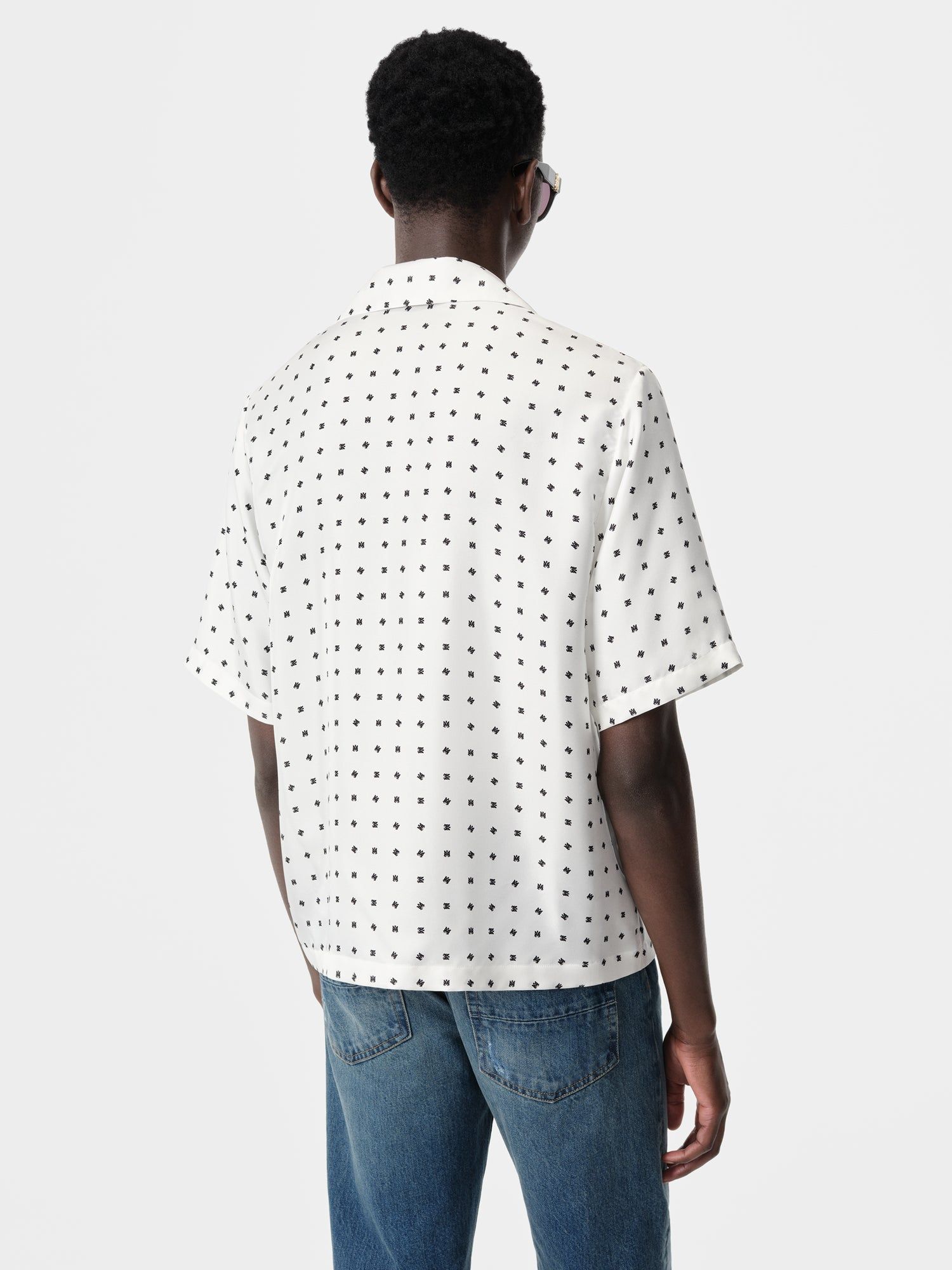 Chemises Amiri Mix And Match Ma Shirt Homme Blanche | DFTB78496