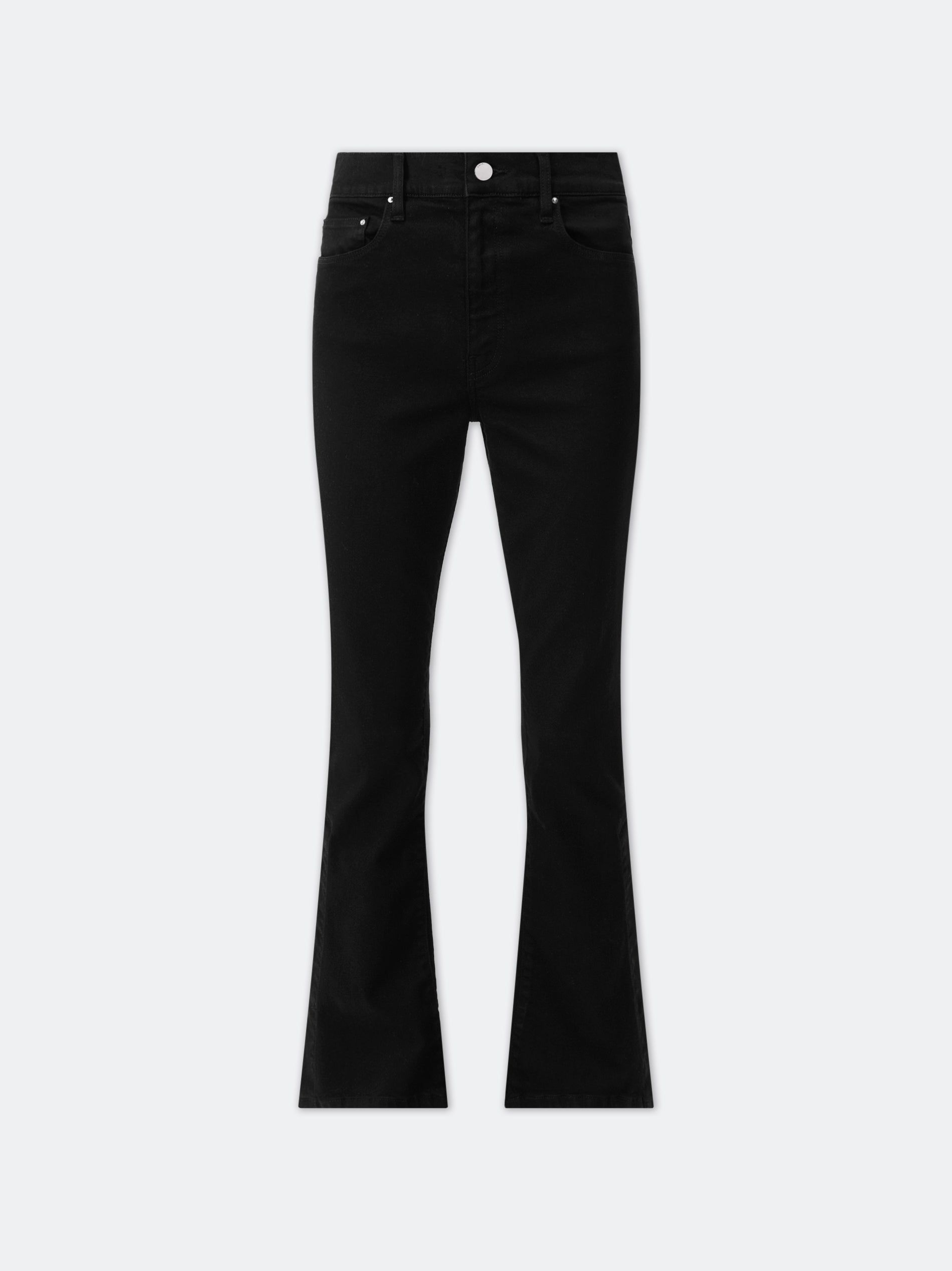 Denim Amiri Kick Flare Femme Noir | UNYE43069
