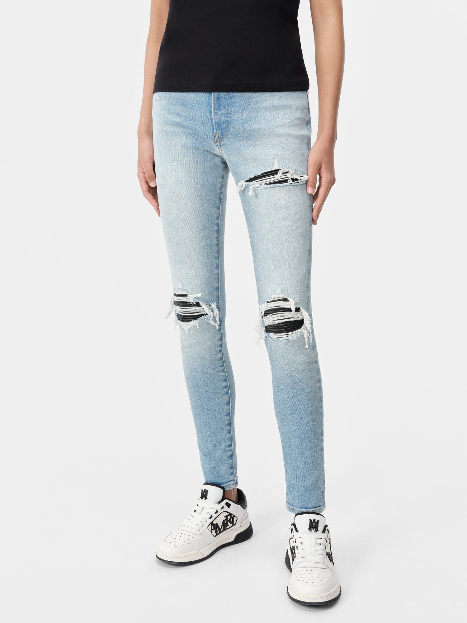 Denim Amiri Mx1 Femme Indigo | TJPK43195