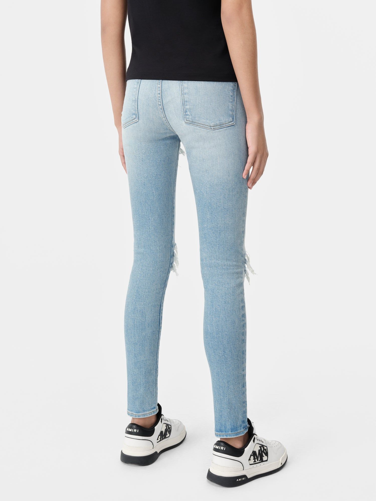 Denim Amiri Mx1 Femme Indigo | TJPK43195