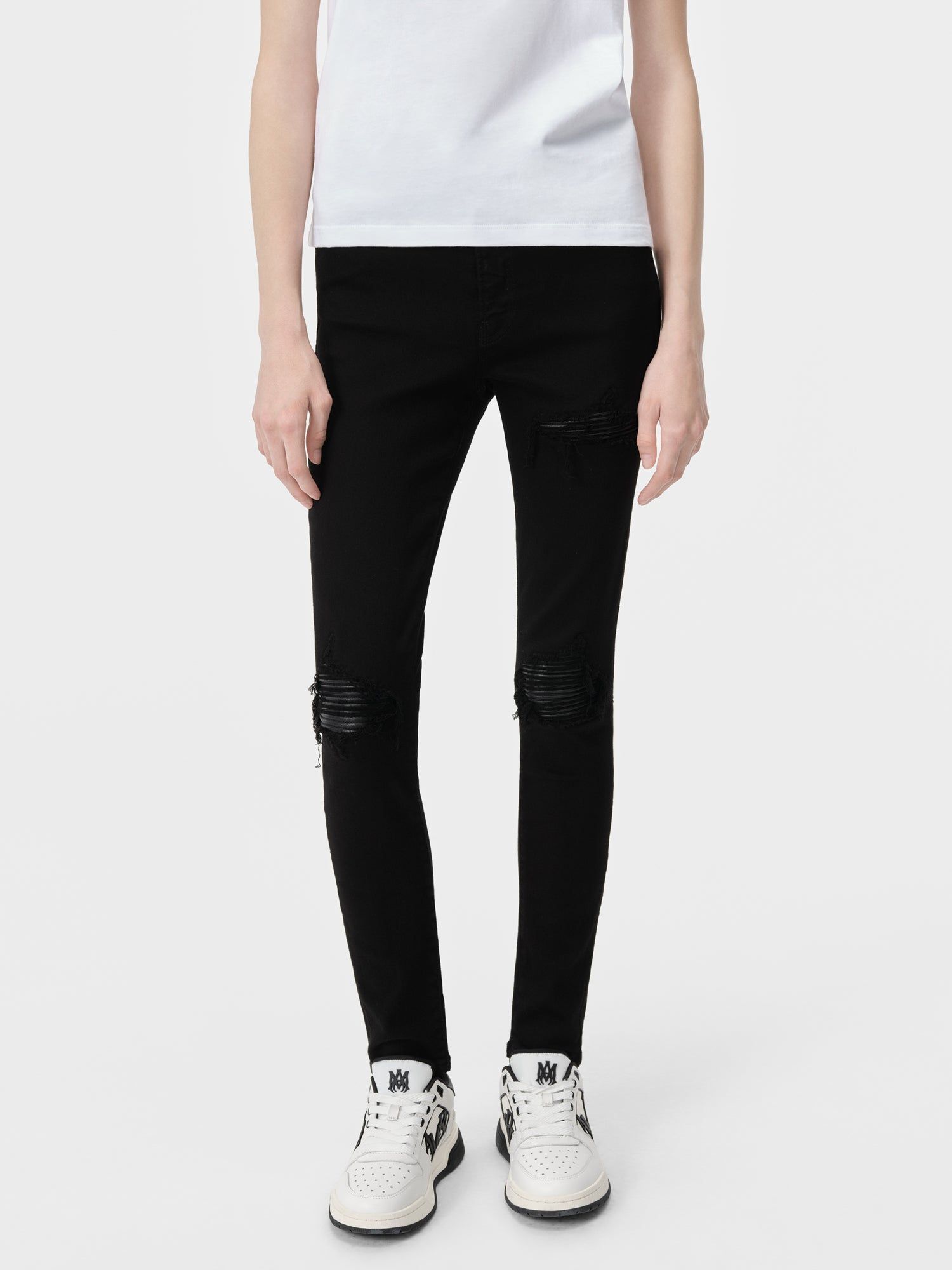 Denim Amiri Mx1 Femme Noir | GDAS94517