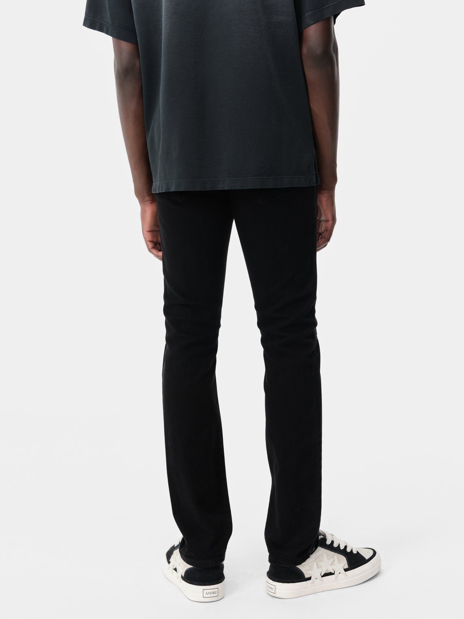 Denim Amiri Slash Slim Jean Homme Noir | NPSV62014