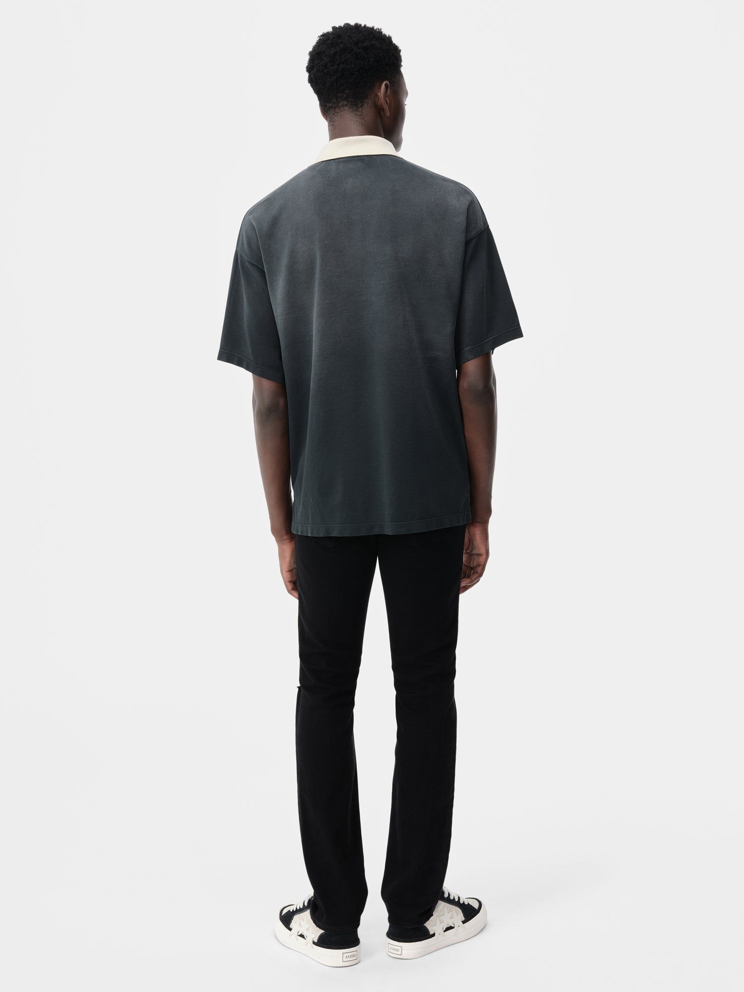 Denim Amiri Slash Slim Jean Homme Noir | NPSV62014