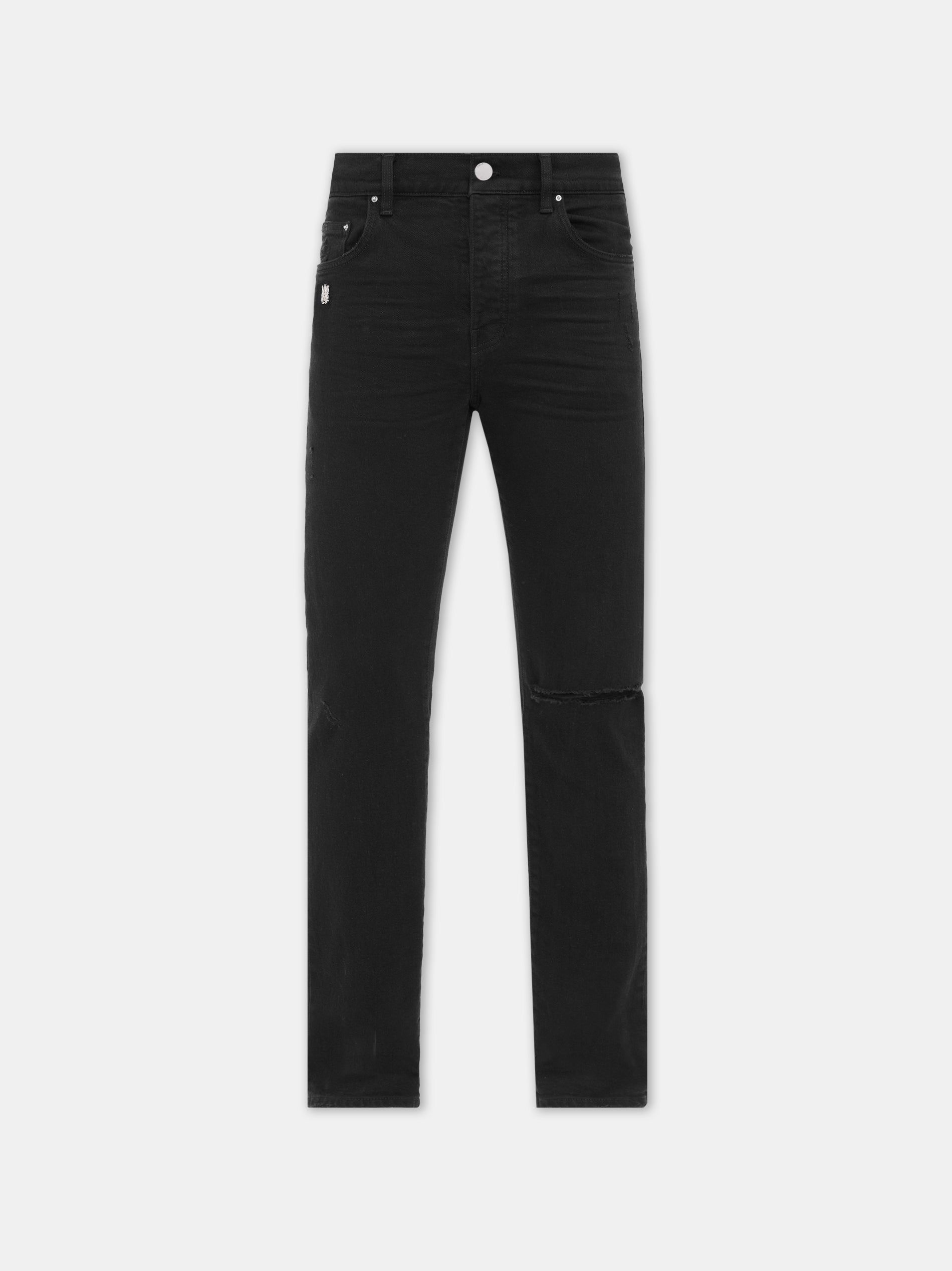 Denim Amiri Slash Slim Jean Homme Noir | NPSV62014