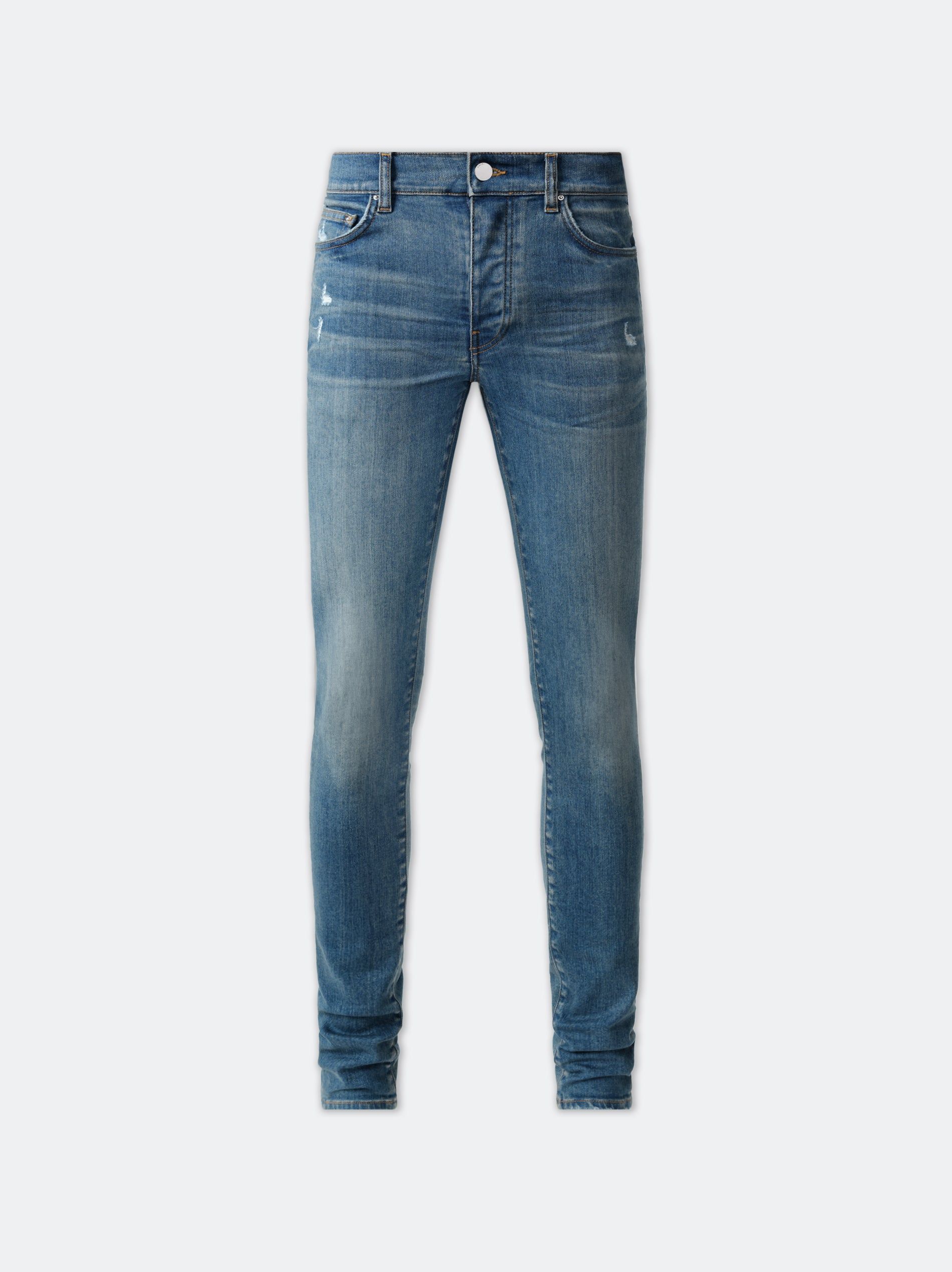 Denim Amiri Stack Jean Homme Indigo Foncé | BKTO14572