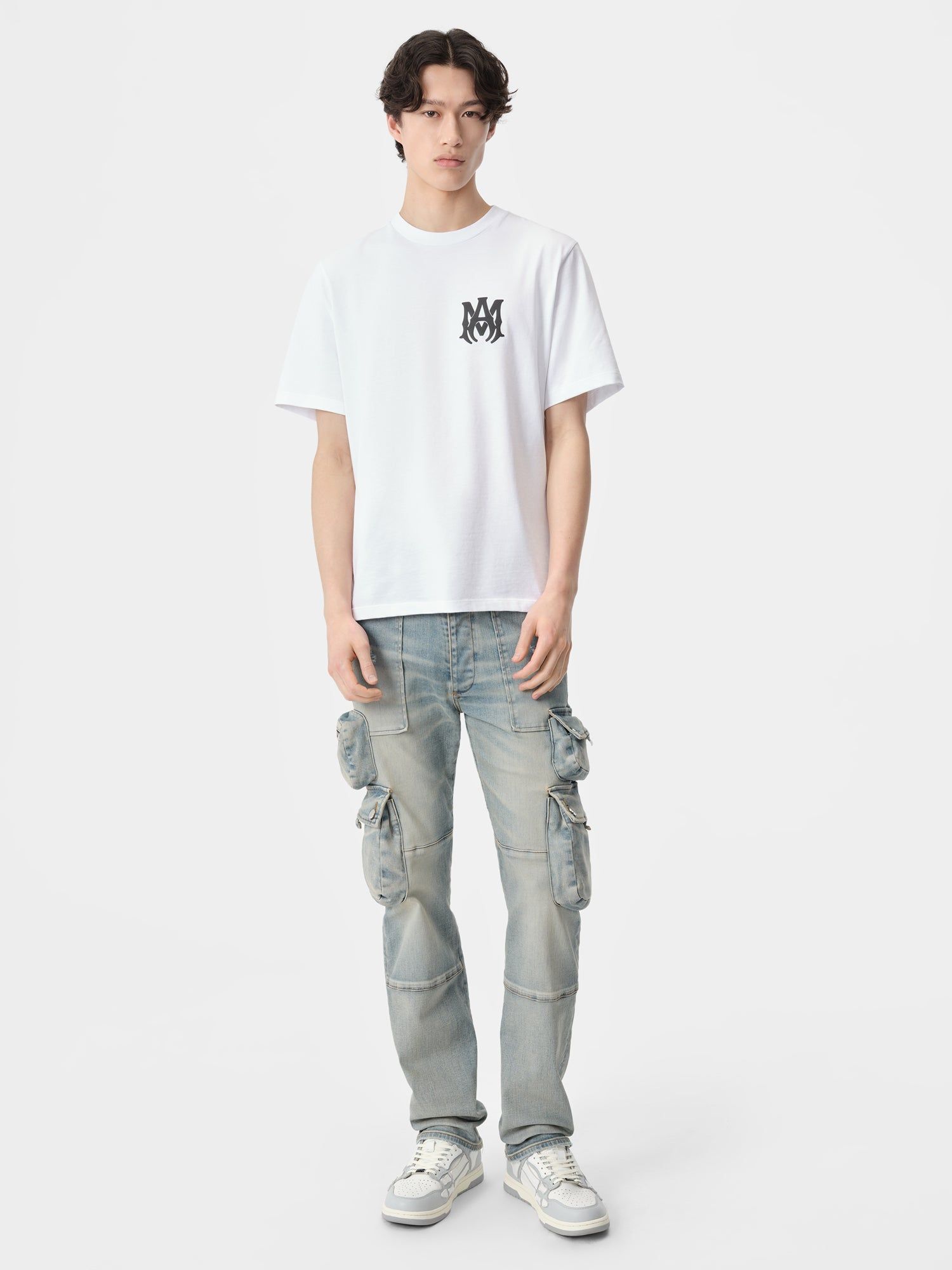 Denim Amiri Tactical Cargo Homme Indigo | ZAON19054