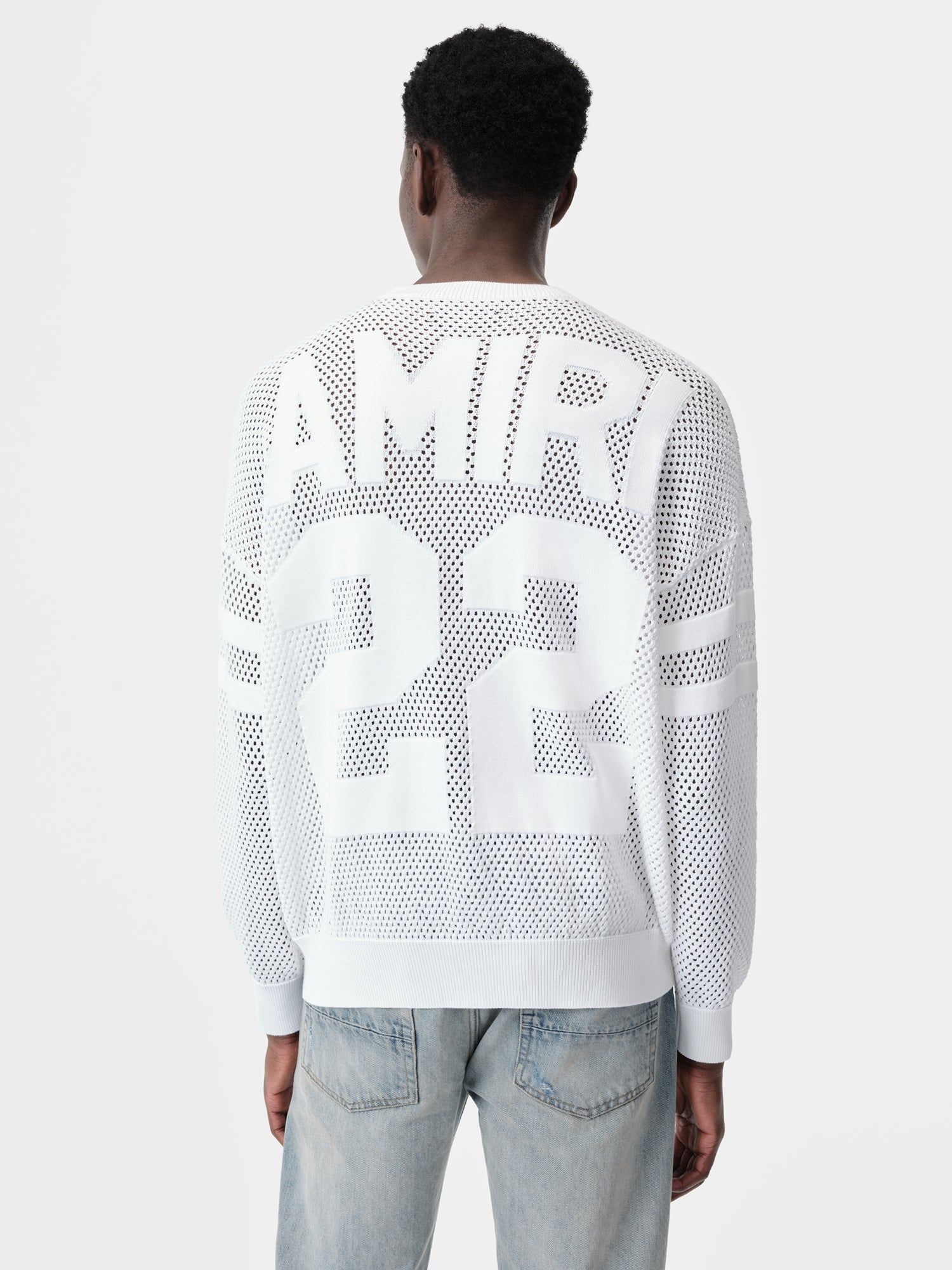 Knitwear Amiri 22 Crew Homme Blanche | JBHF85479