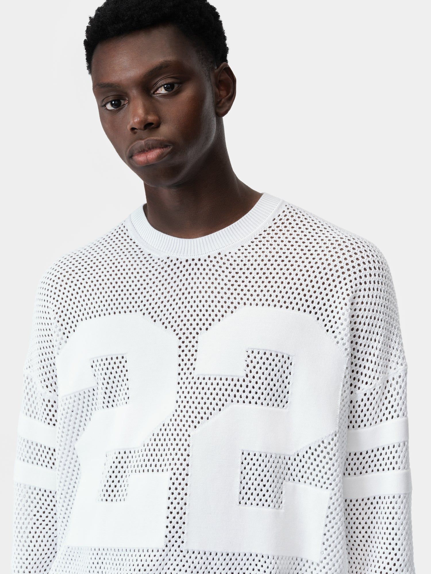 Knitwear Amiri 22 Crew Homme Blanche | JBHF85479