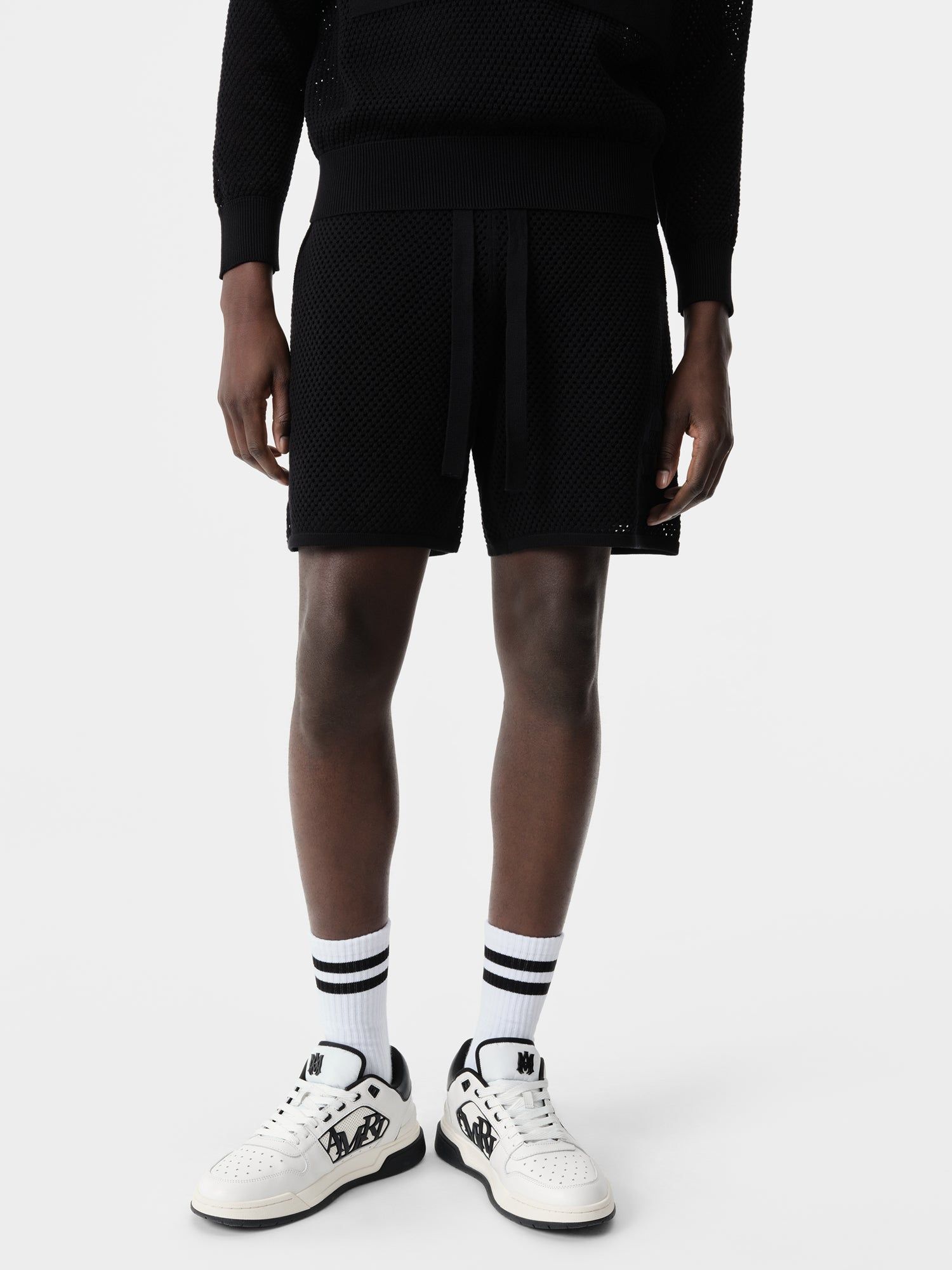 Knitwear Amiri 22 Short Homme Noir | TBPF73845