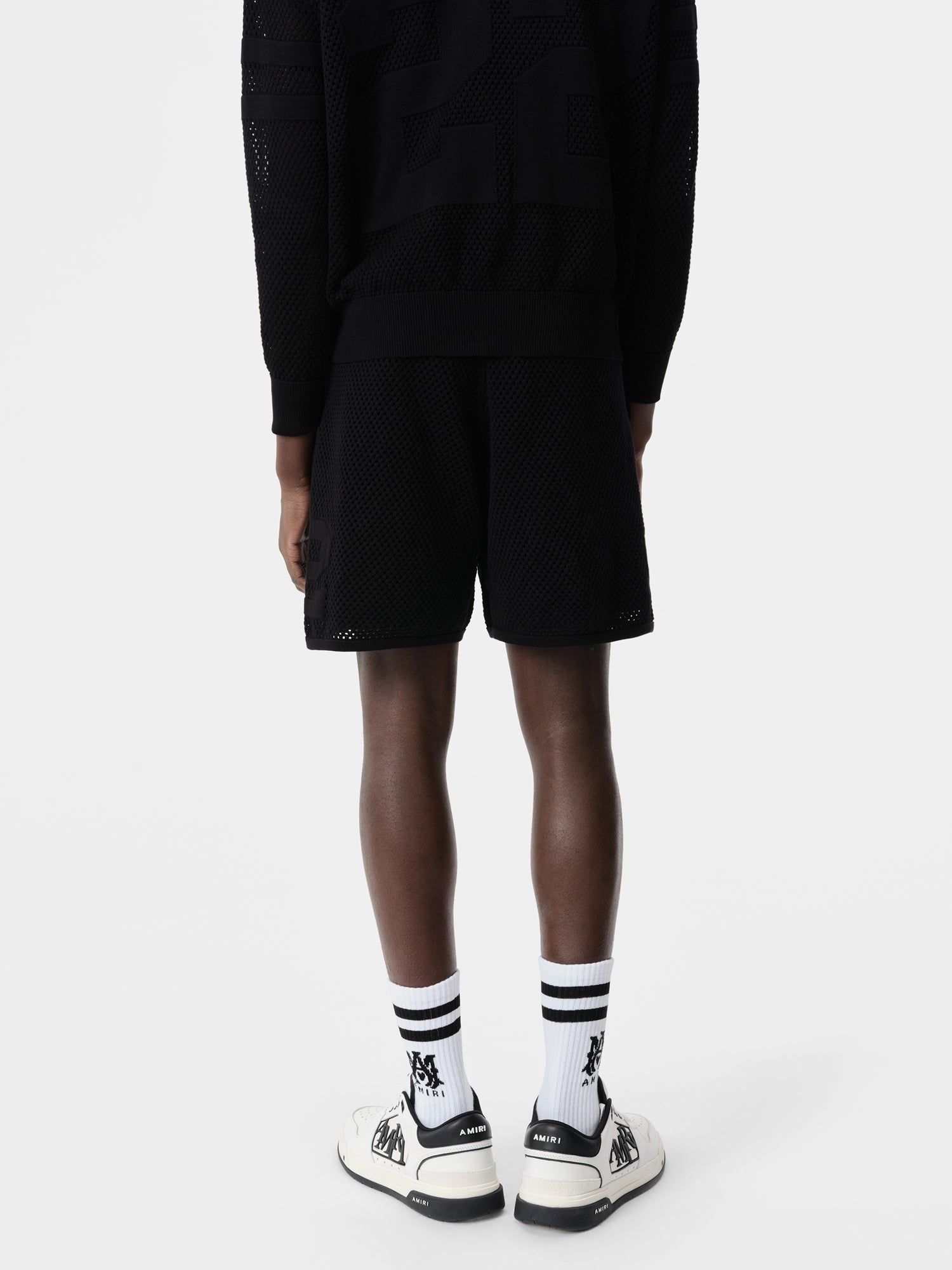 Knitwear Amiri 22 Short Homme Noir | TBPF73845