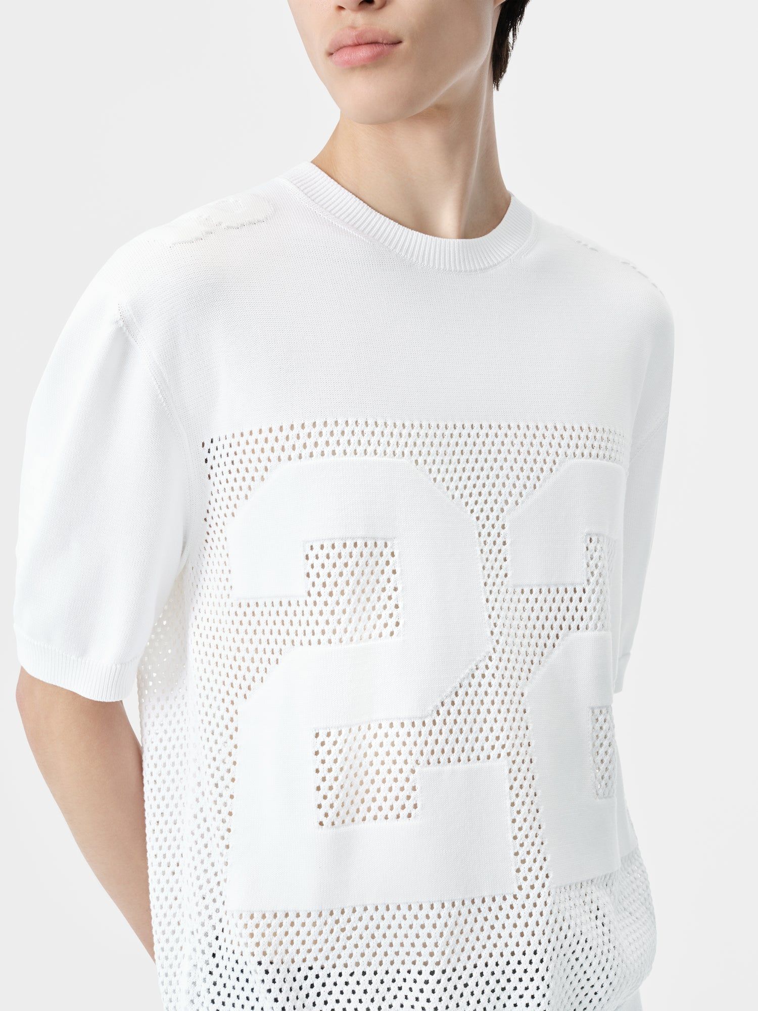 Knitwear Amiri 22 Tee Homme Blanche | HEFM21647